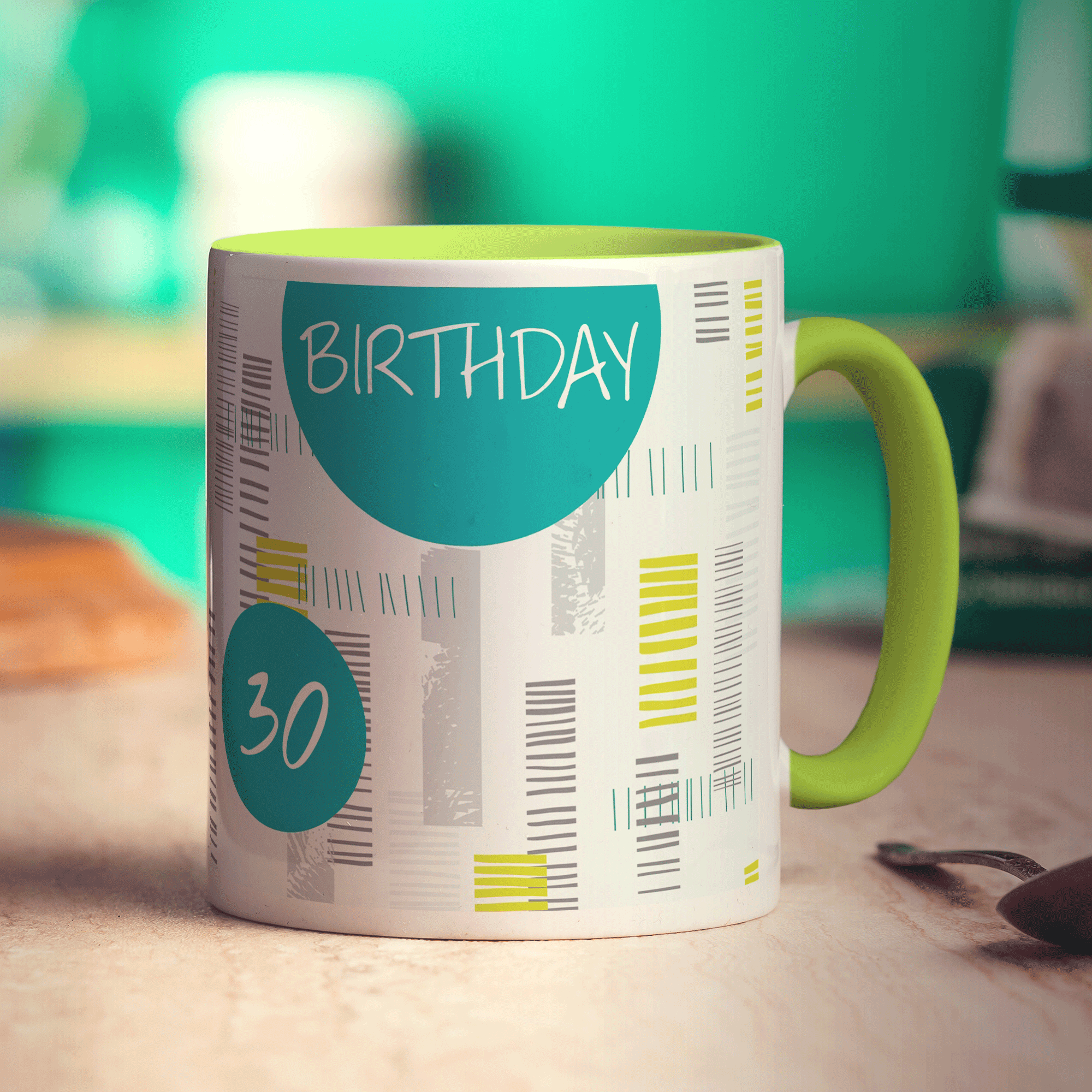 Birthday Name Mug by Charlotte Street