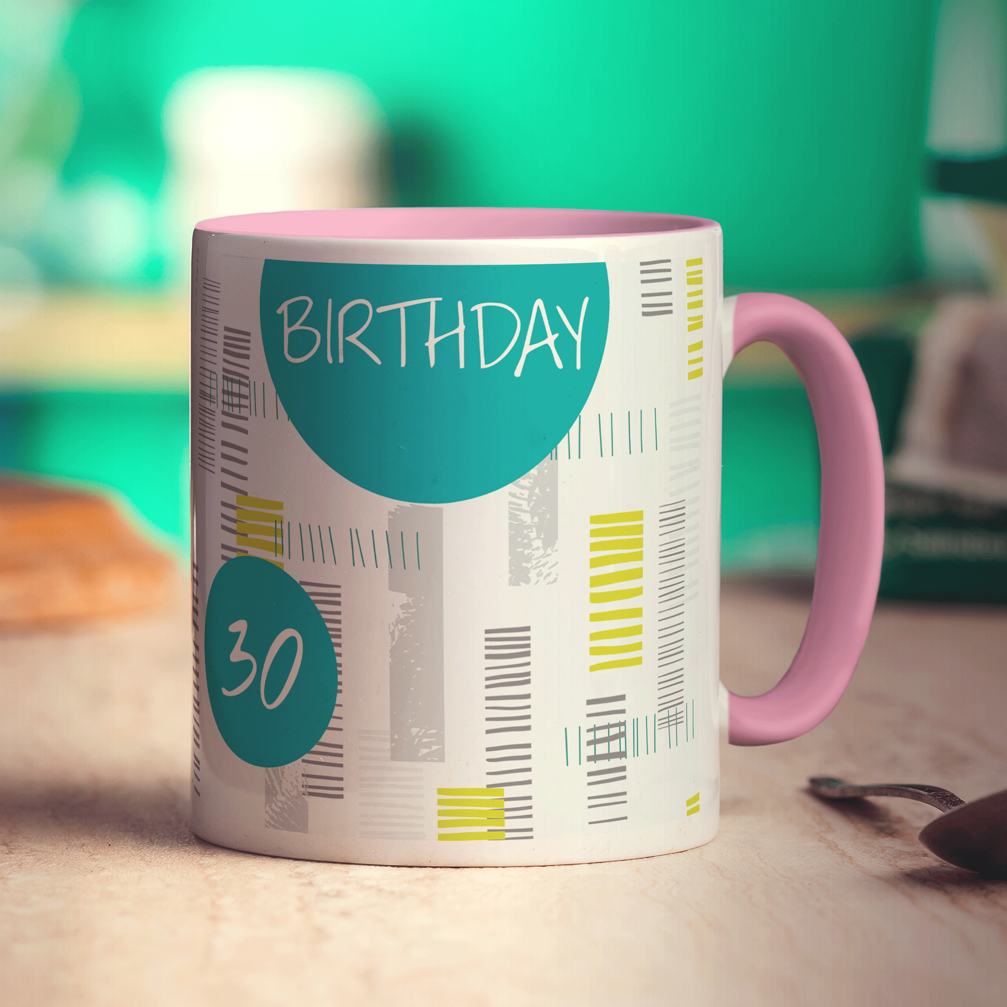 Birthday Name Mug by Charlotte Street