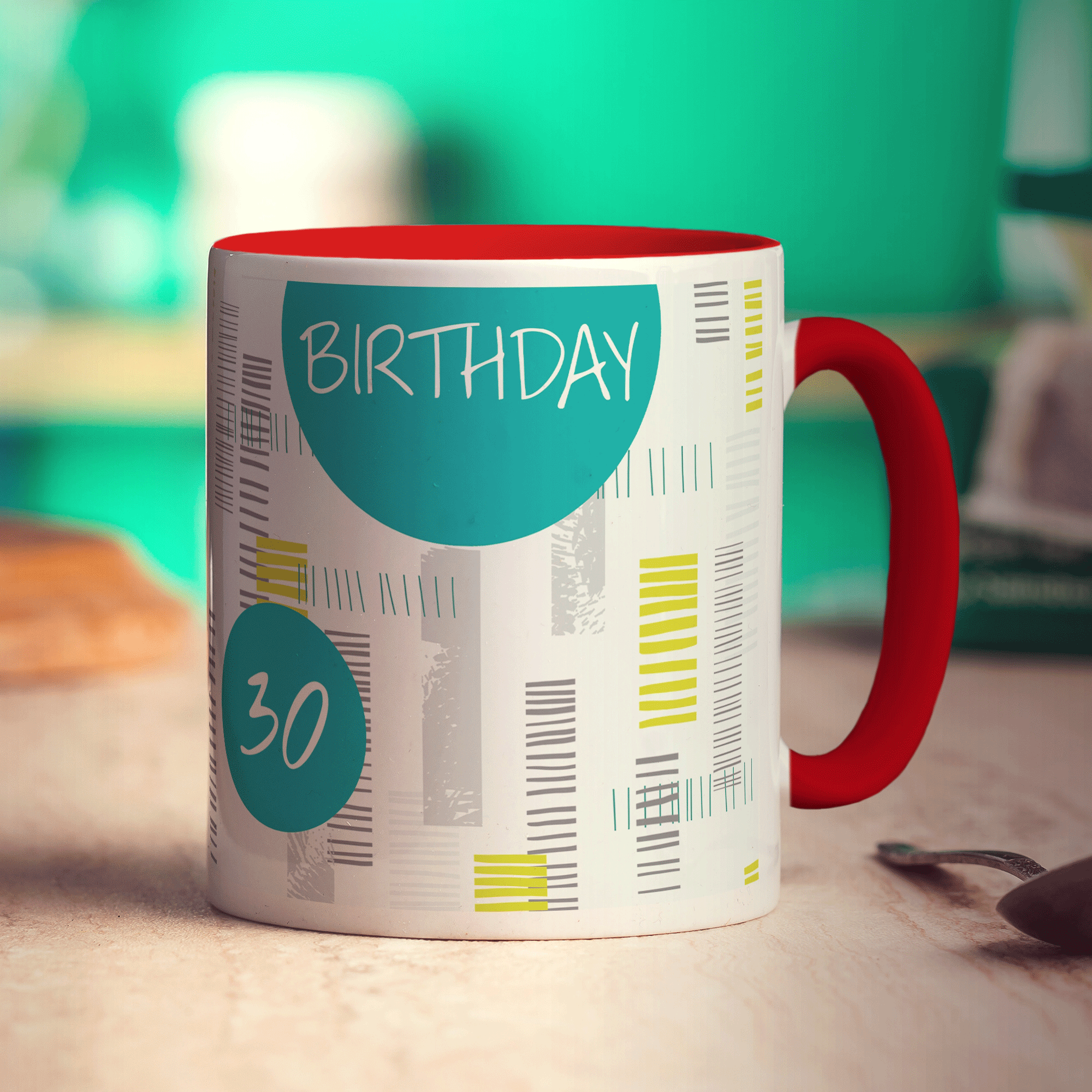 Birthday Name Mug by Charlotte Street