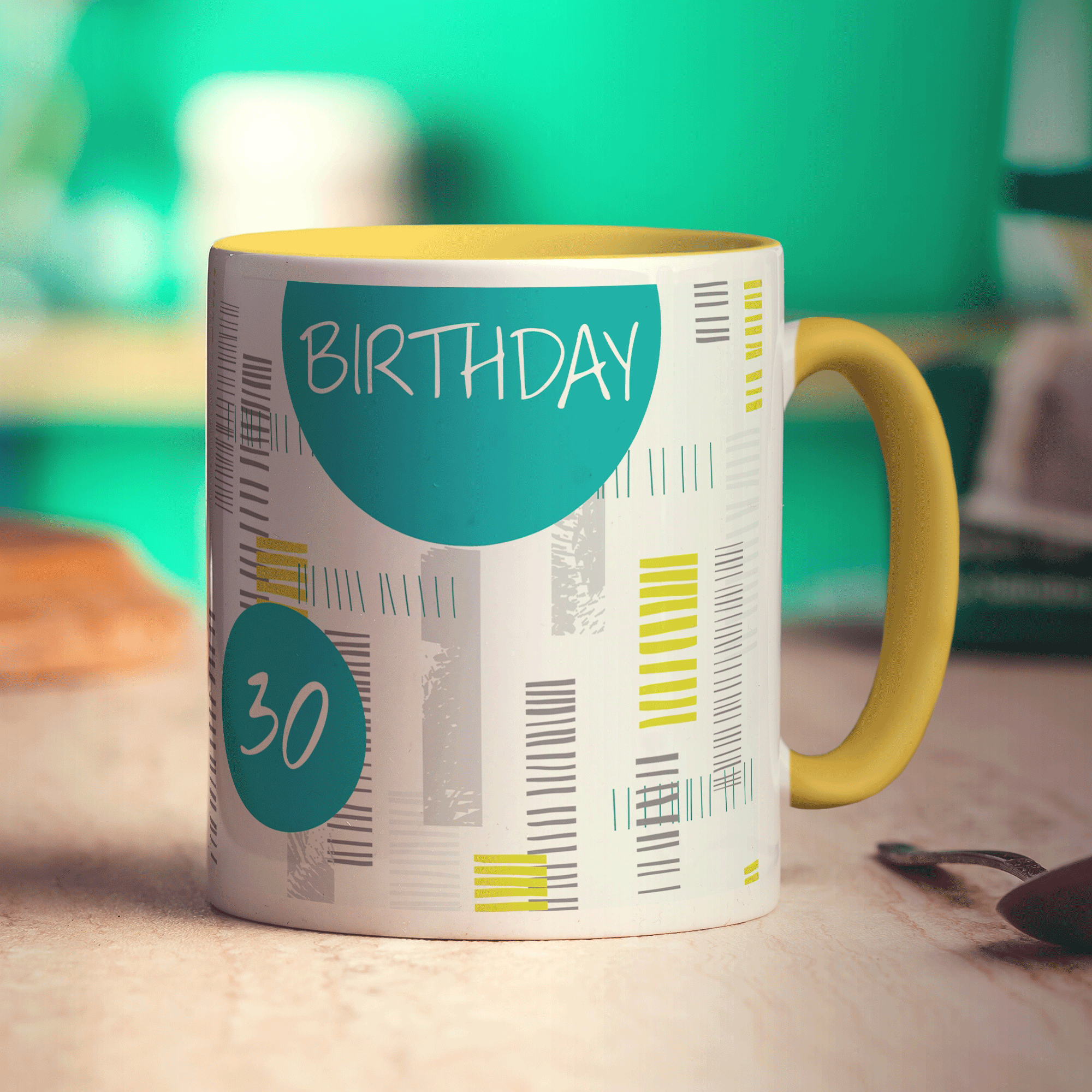 Birthday Name Mug by Charlotte Street