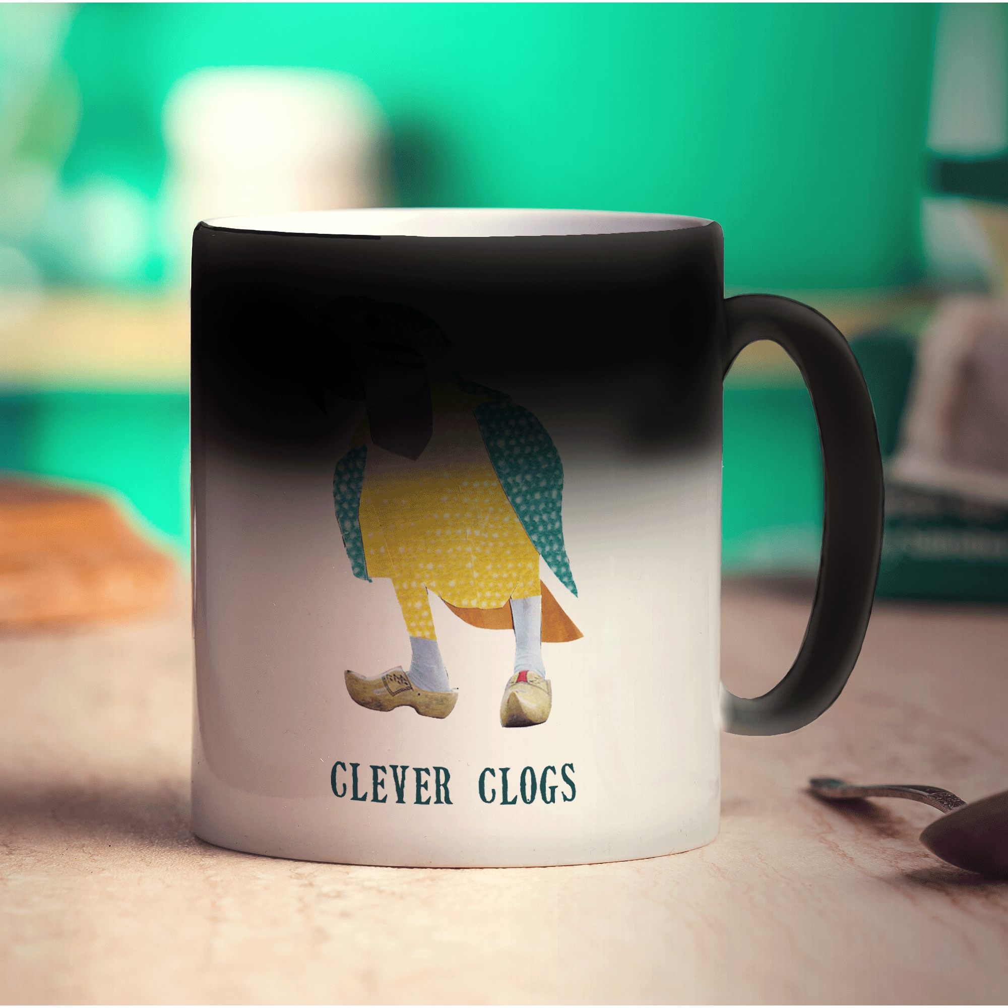Clever Clogs Mug by Zoe Spry - Standard 330ml (11oz) / Magic Mug