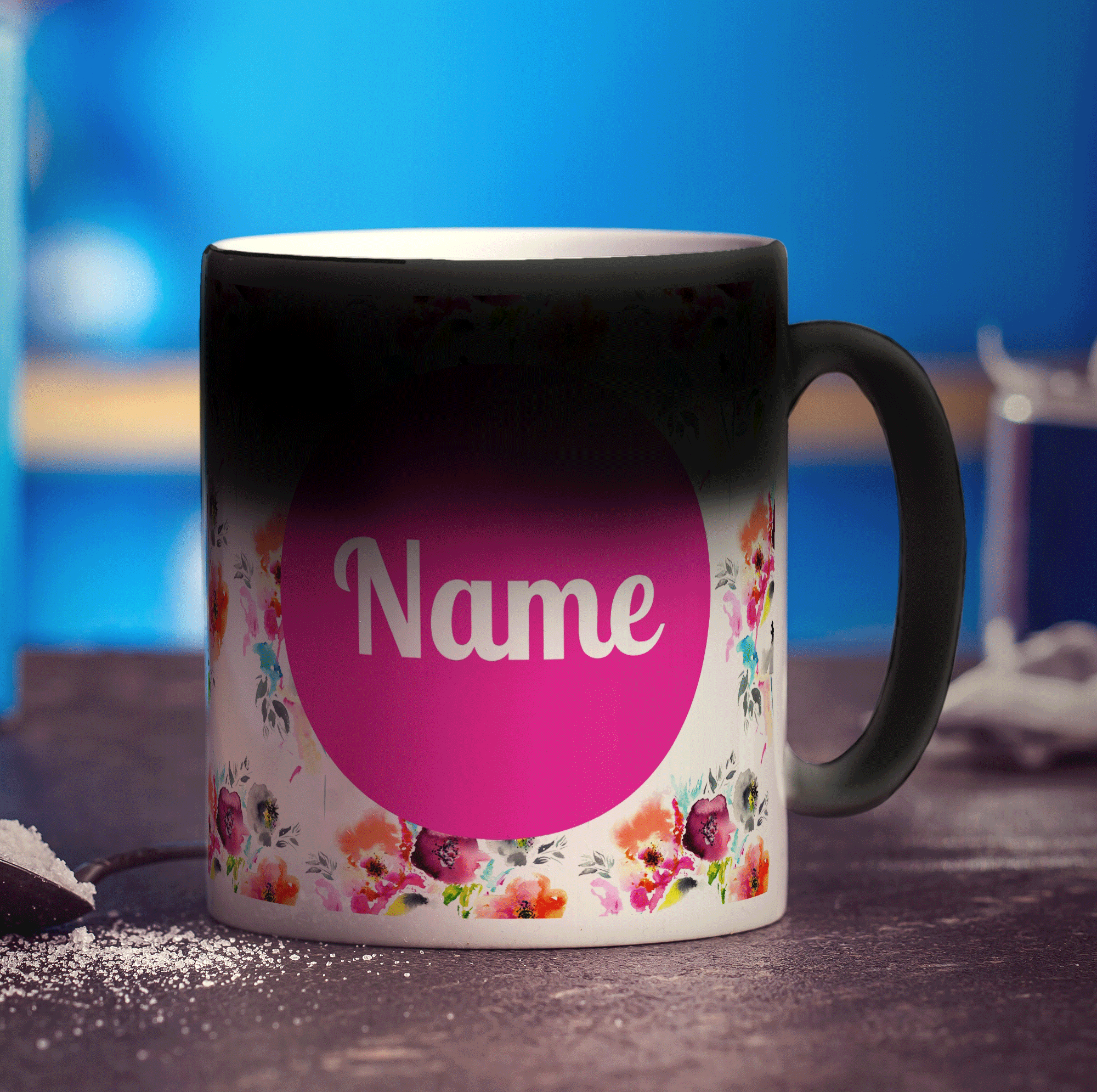 Watercolour Floral Mug by Jessica Peppin