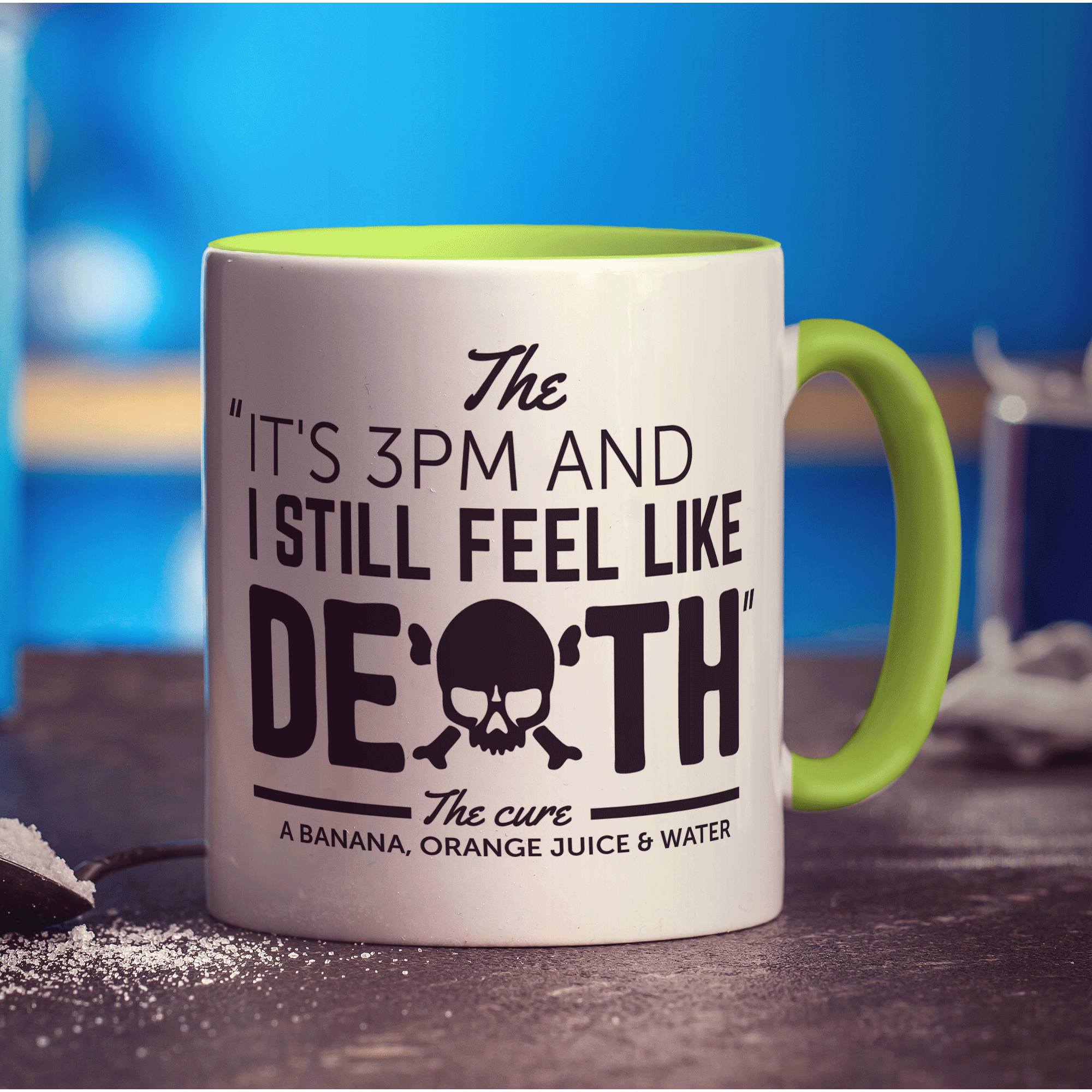 Feel Like Death Hangover Mug - Standard 330ml (11oz) / Green