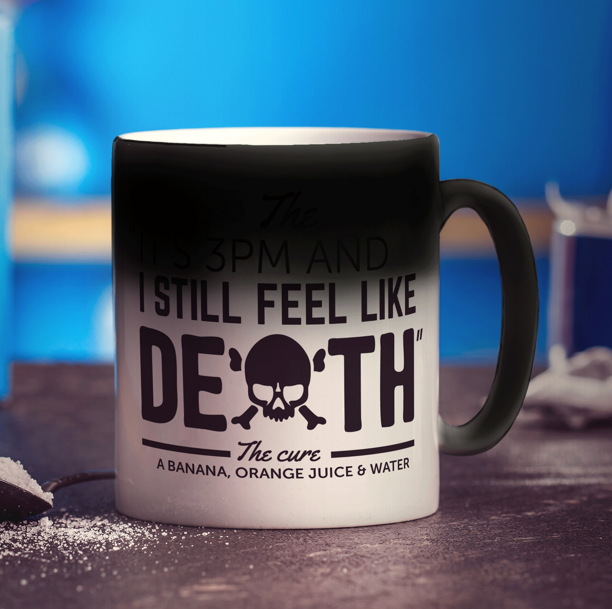 Feel Like Death Hangover Mug - Standard 330ml (11oz) / Magic Mug