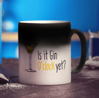 Is It Gin O'Clock Mug - Standard 330ml (11oz) / Magic Mug