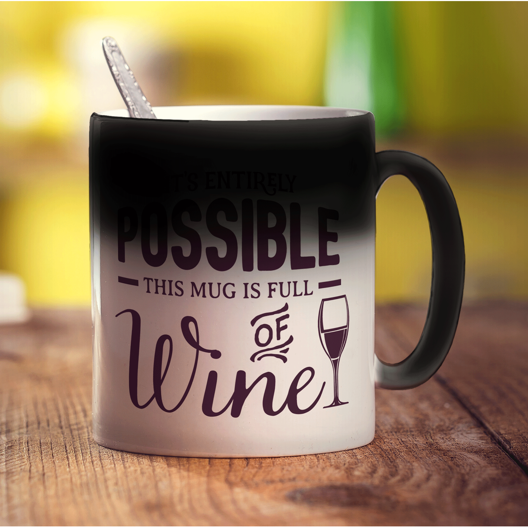 This Mug is full of Wine - Standard 330ml (11oz) / Magic Mug
