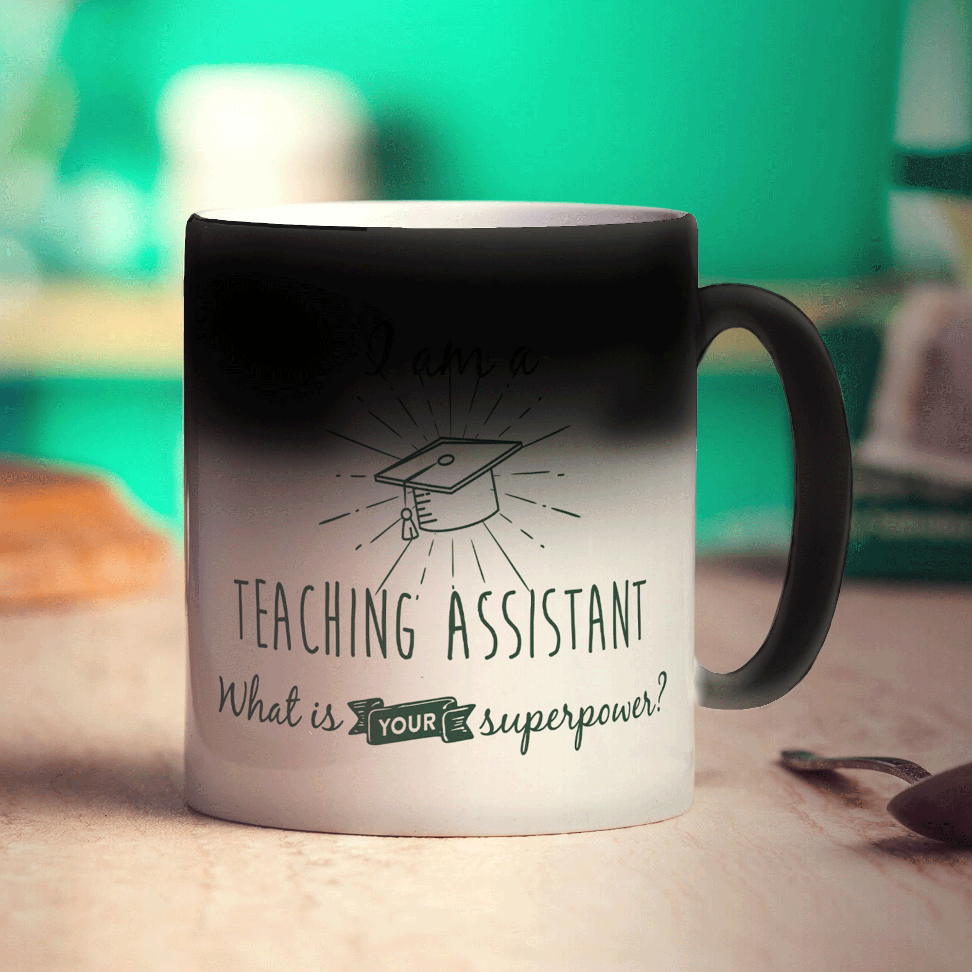 I'm a Teaching Assistant! What is your Superpower? - Standard 330ml (11oz) / Magic Mug