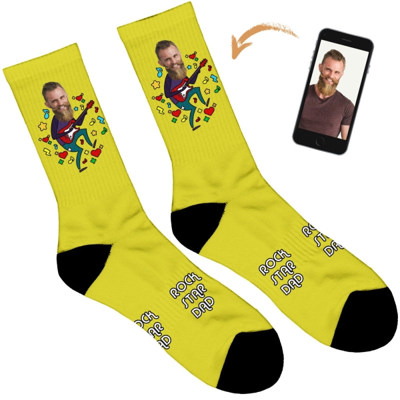 Rock Star Dad Socks