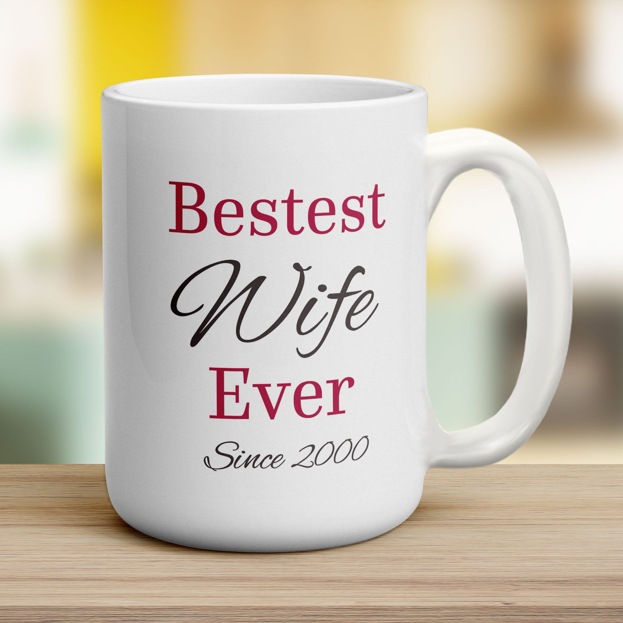 Bestest Wife Ever Photo Mug