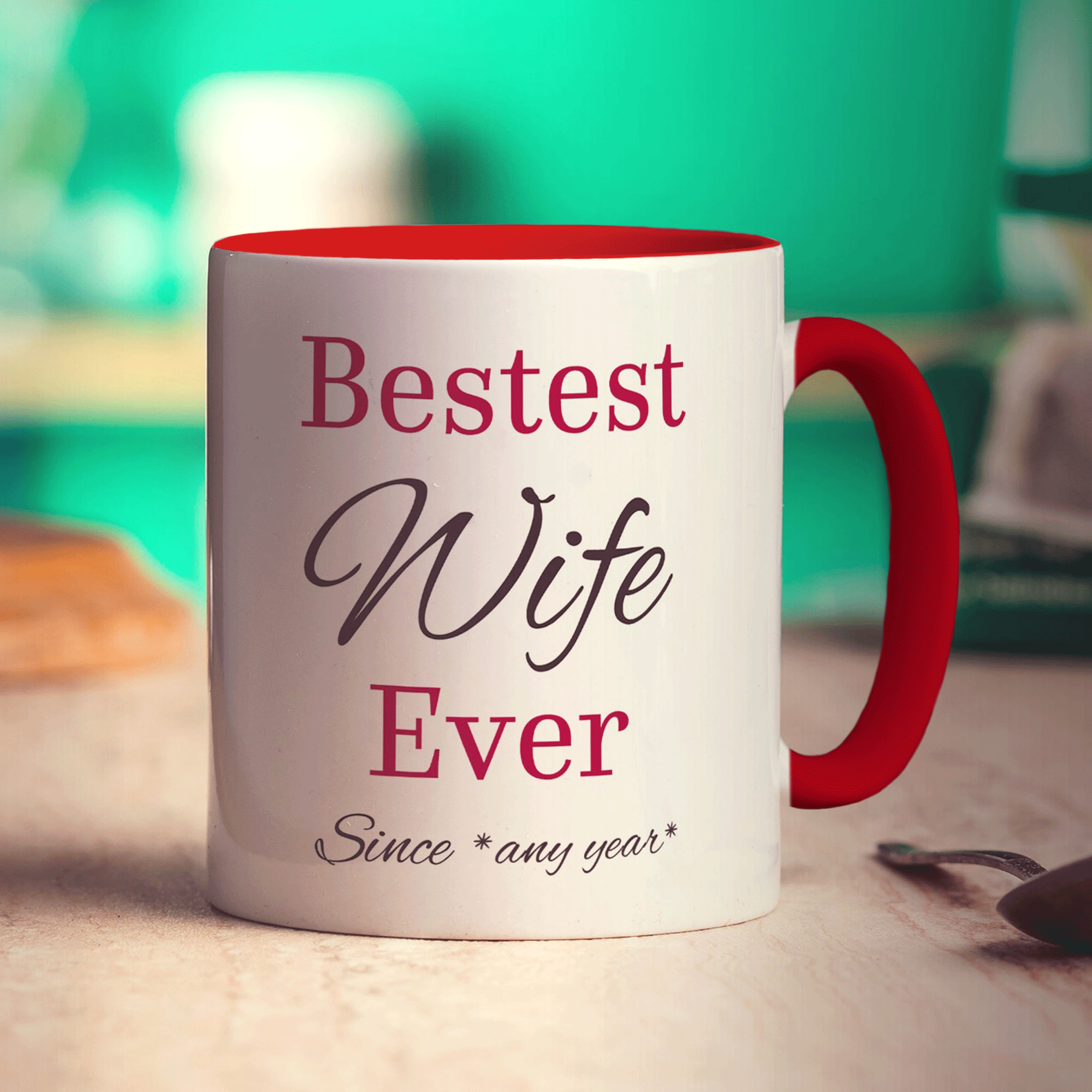 Bestest Wife Ever Photo Mug