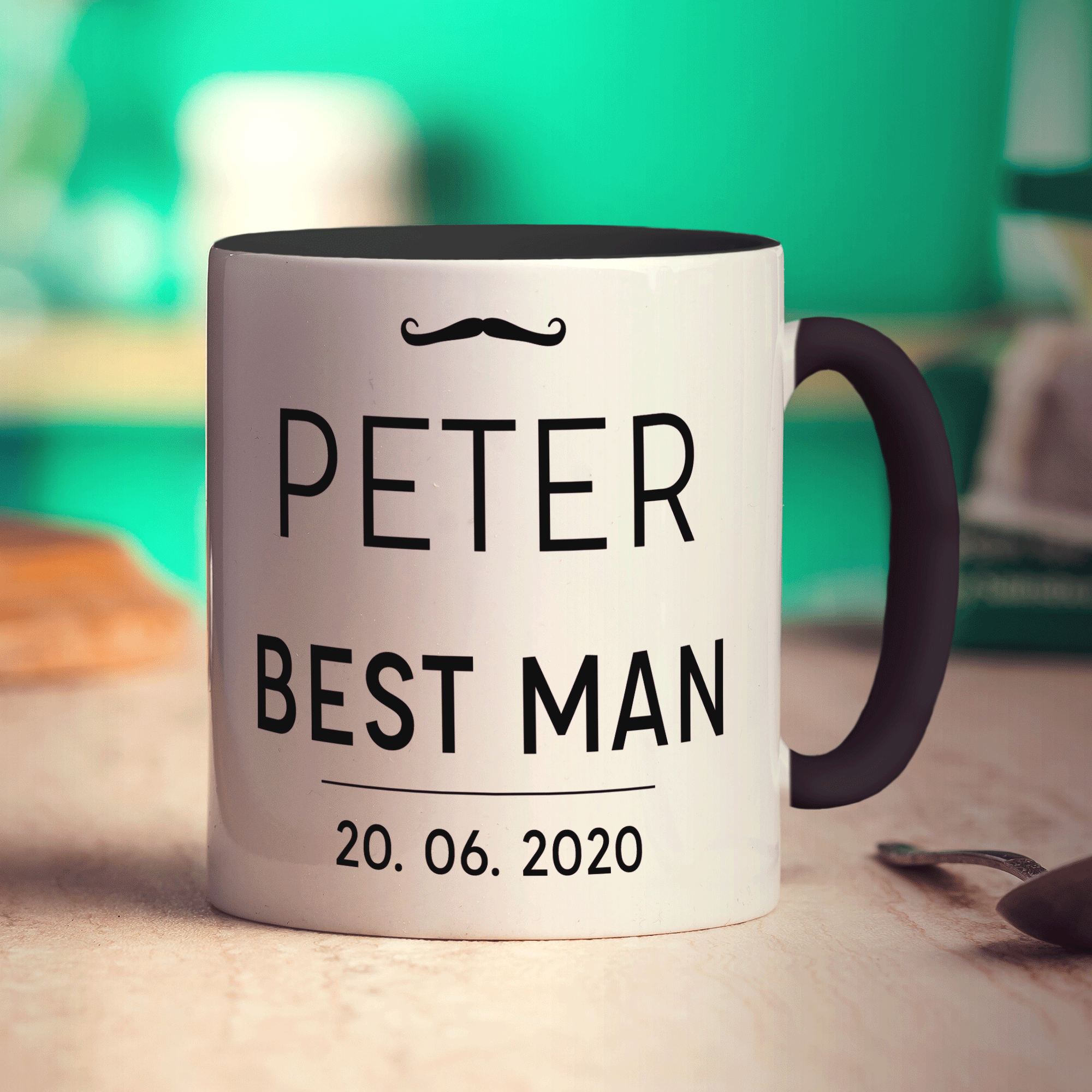 Best Man Photo Mug