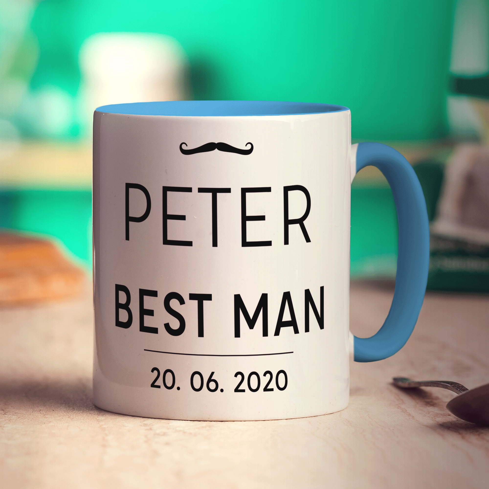 Best Man Photo Mug