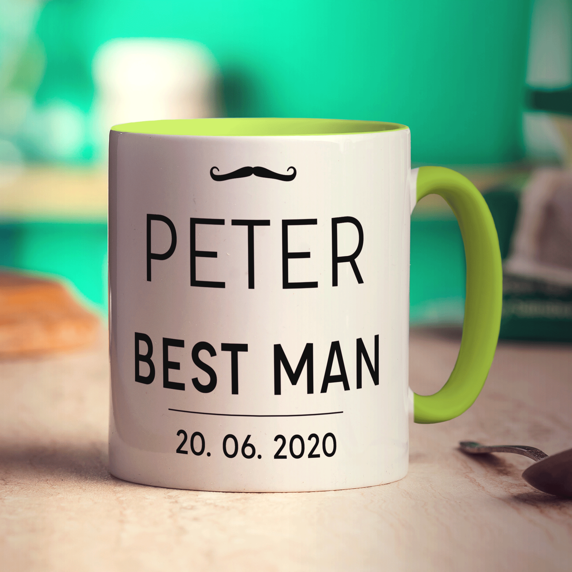 Best Man Photo Mug