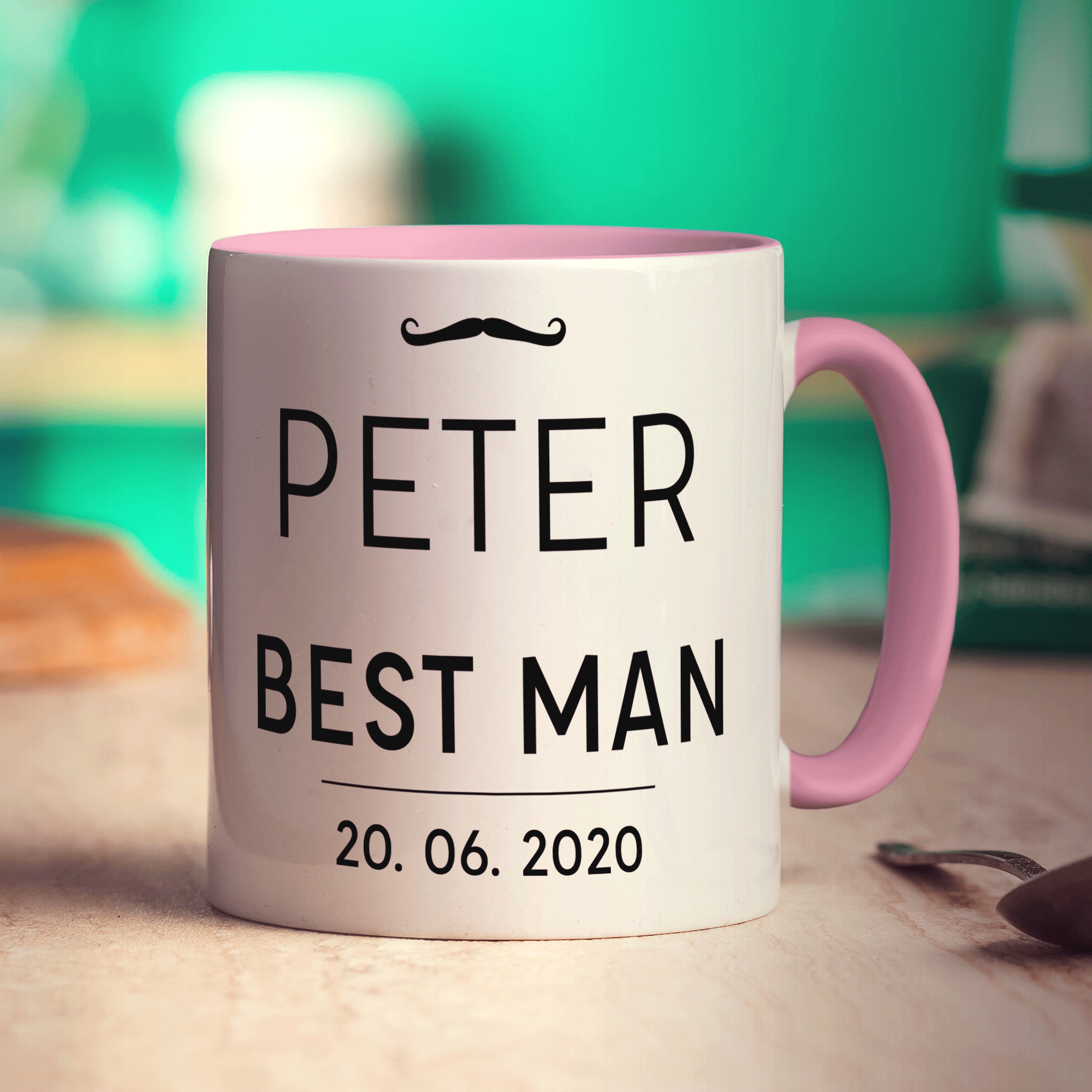 Best Man Photo Mug