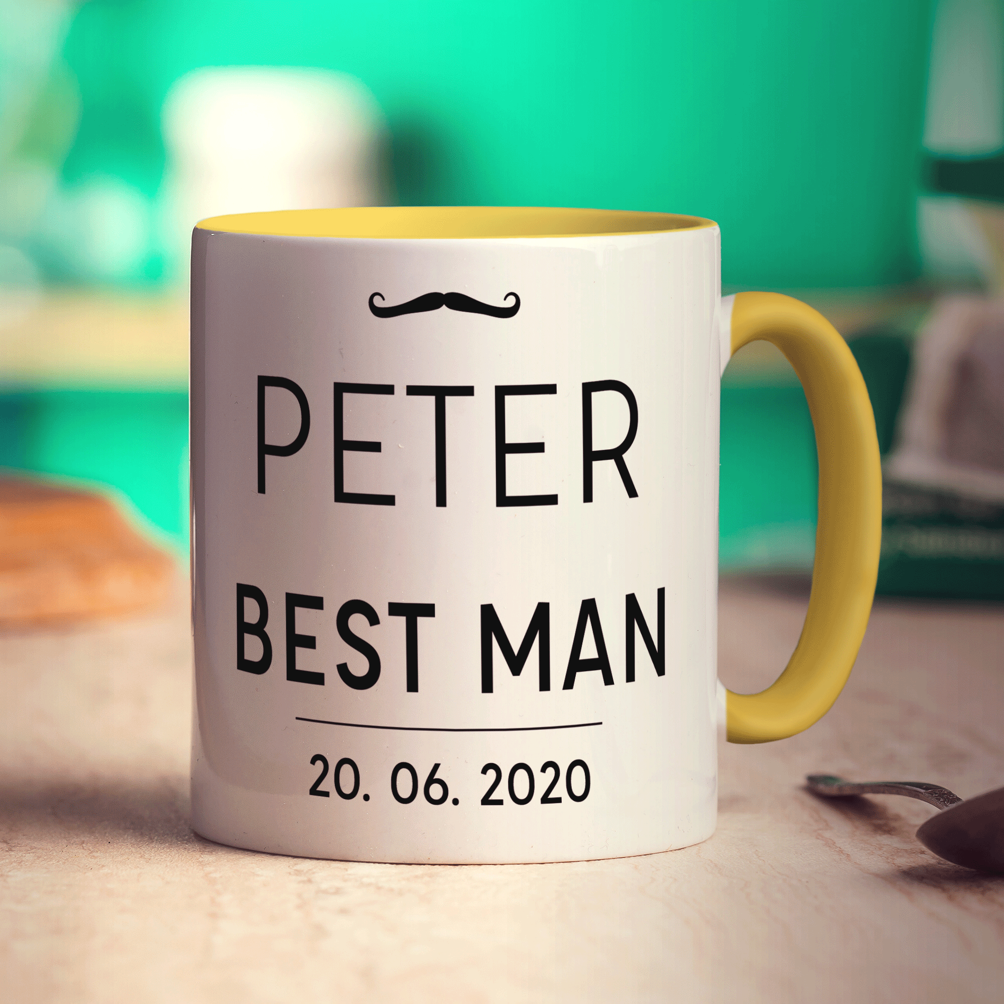 Best Man Photo Mug