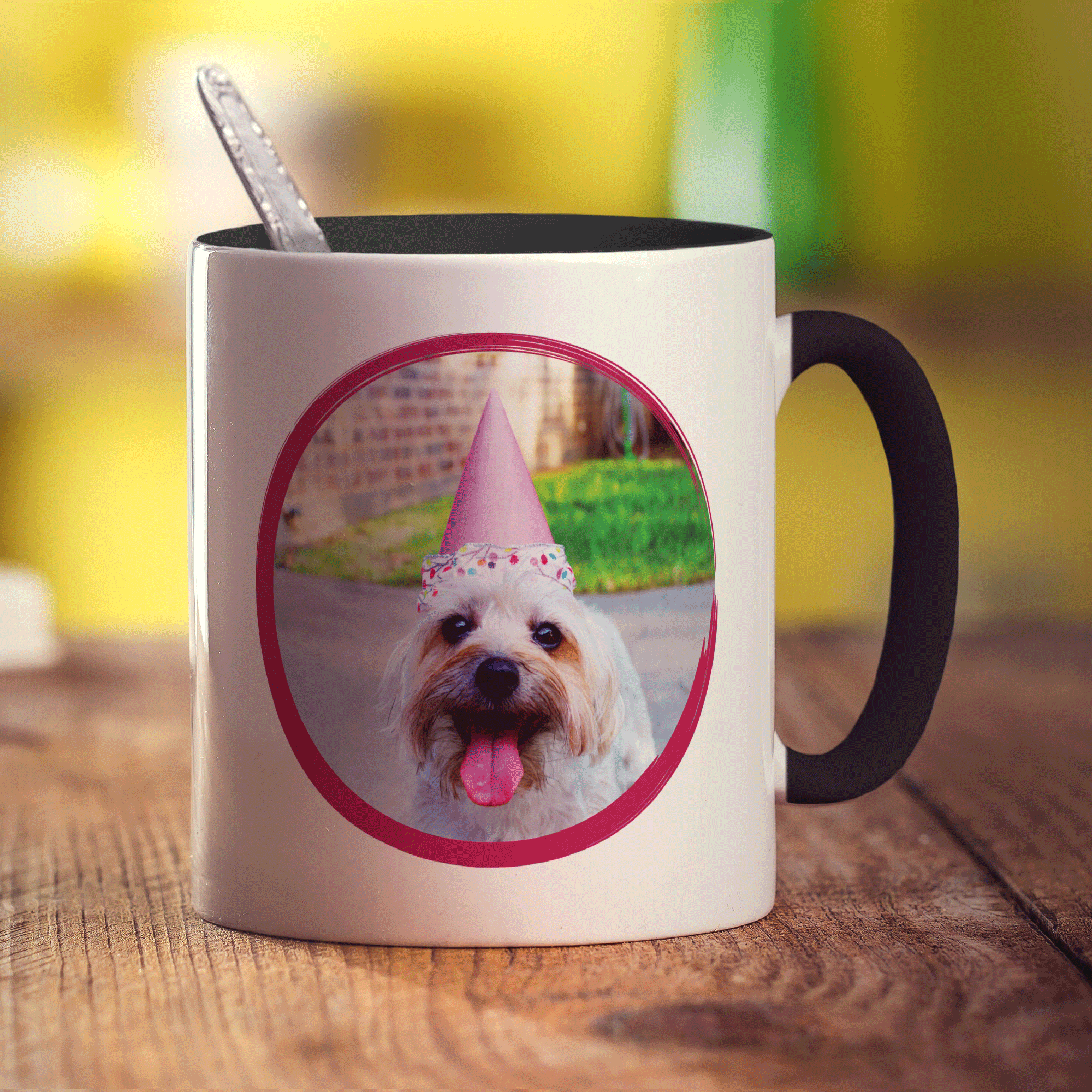 Happy Birthday Photo Mug