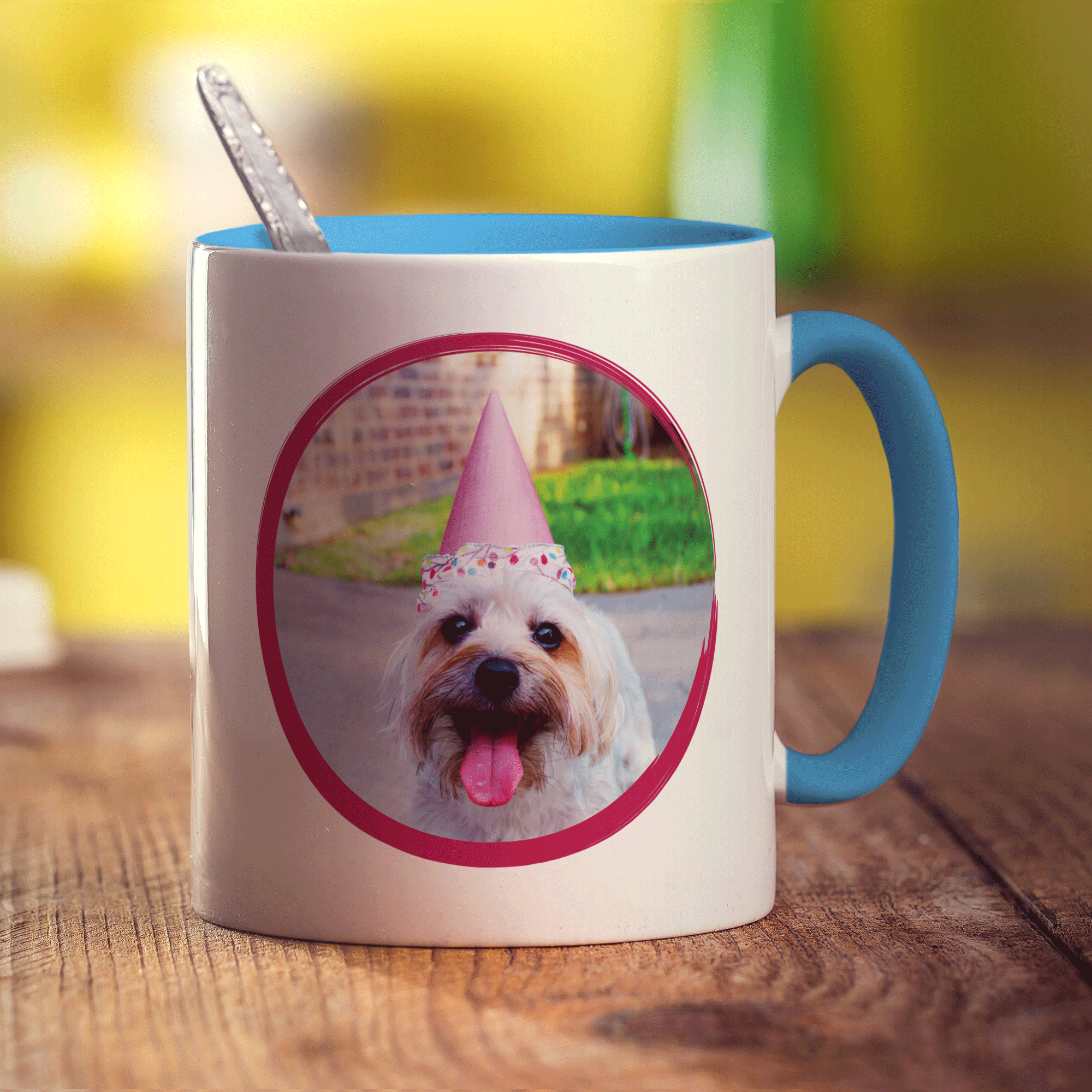 Happy Birthday Photo Mug