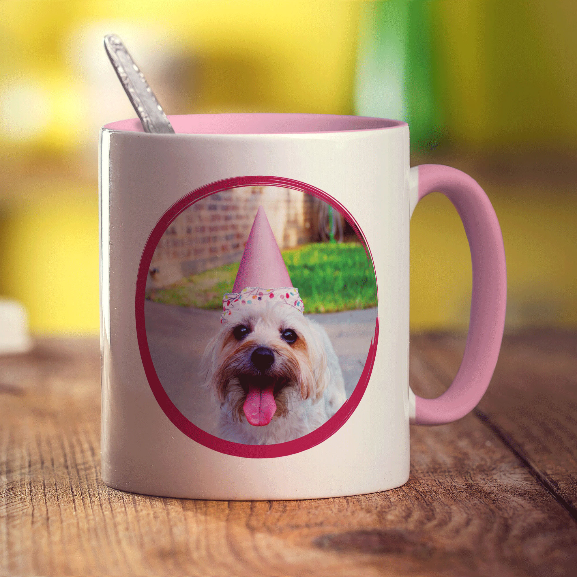 Happy Birthday Photo Mug