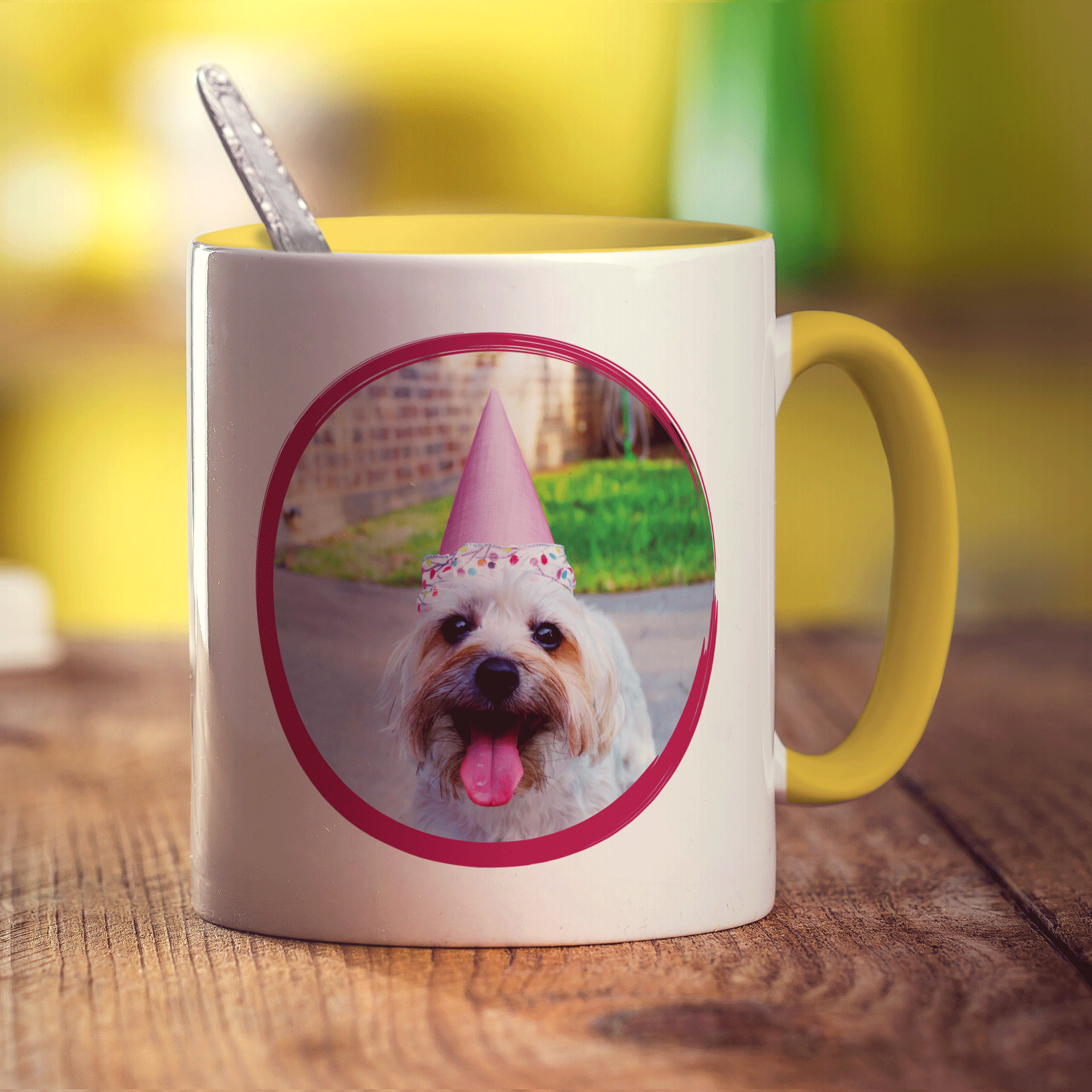 Happy Birthday Photo Mug
