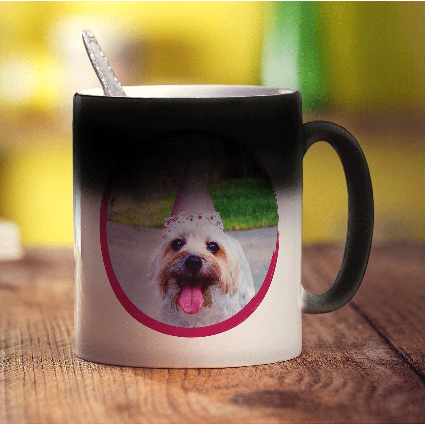 Happy Birthday Photo Mug