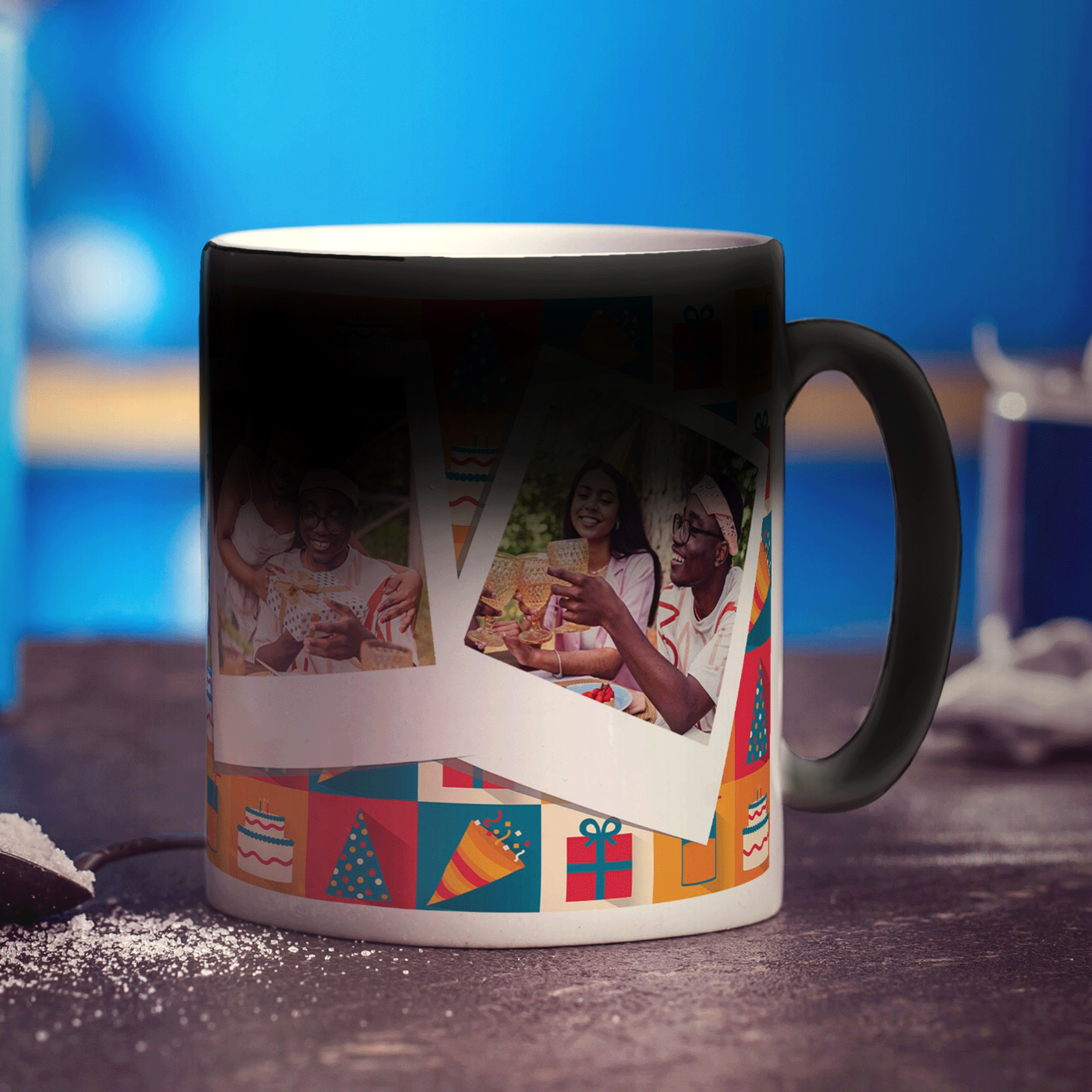 Birthday Polaroid Photo Mug