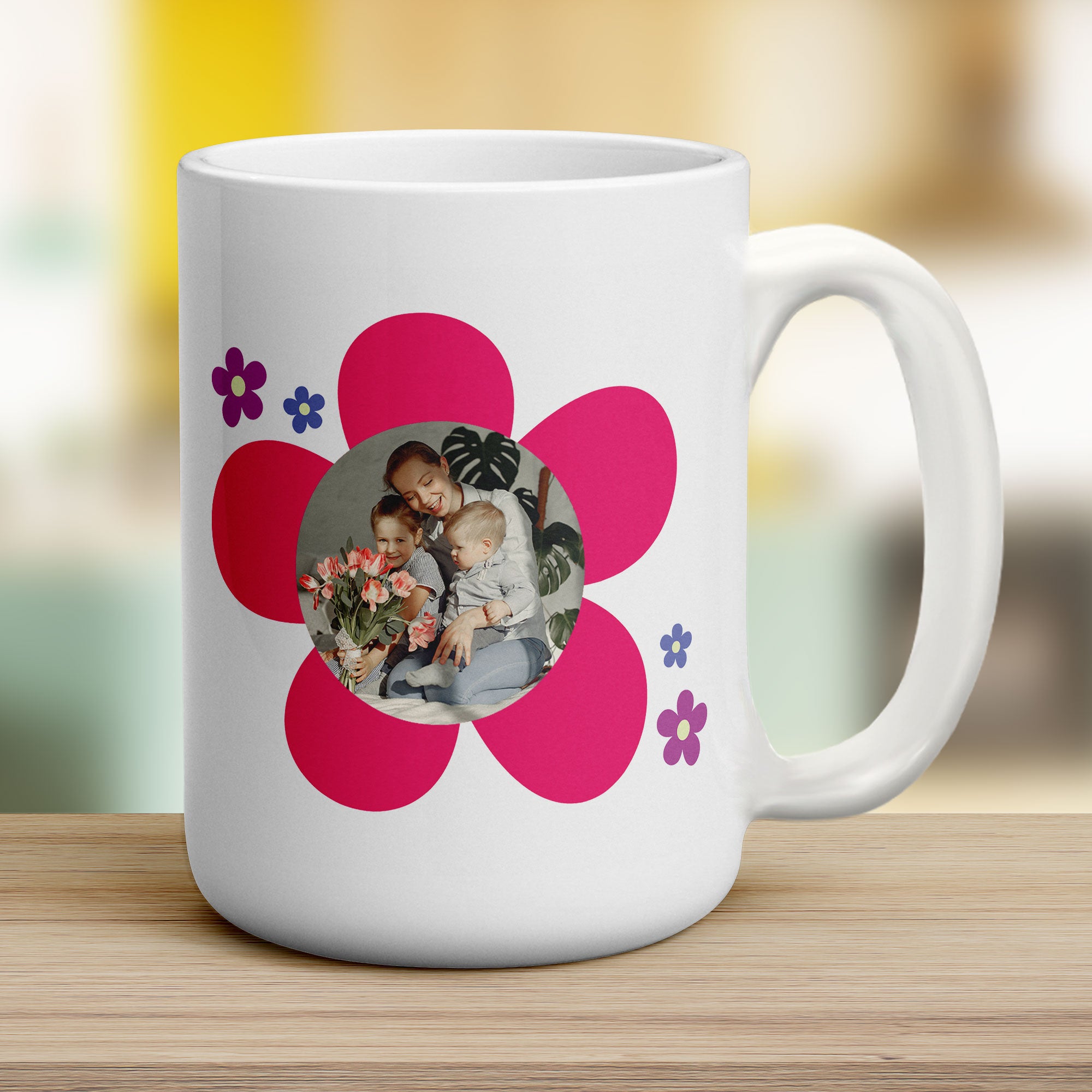 Flower Mummy Photo Mug