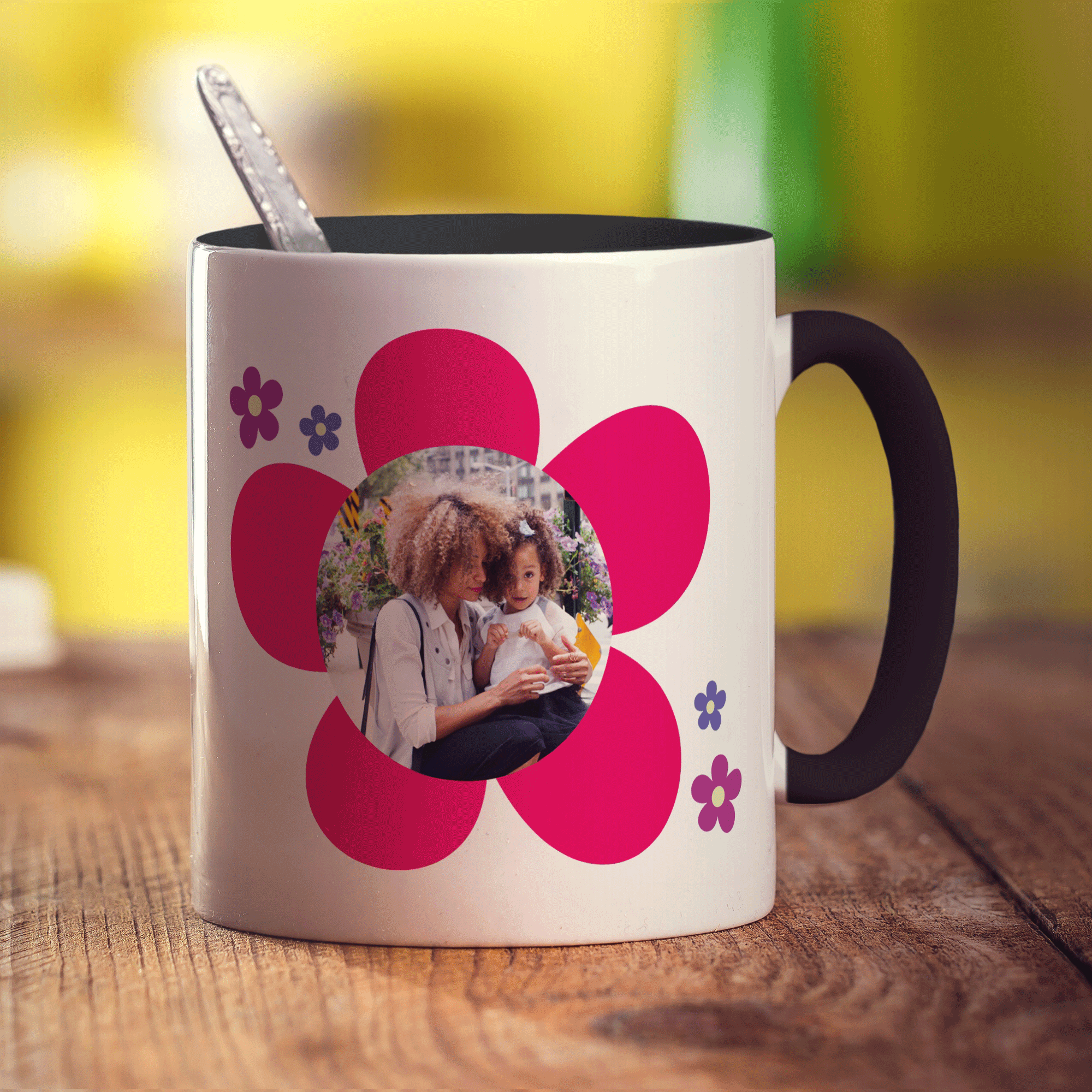 Flower Mummy Photo Mug