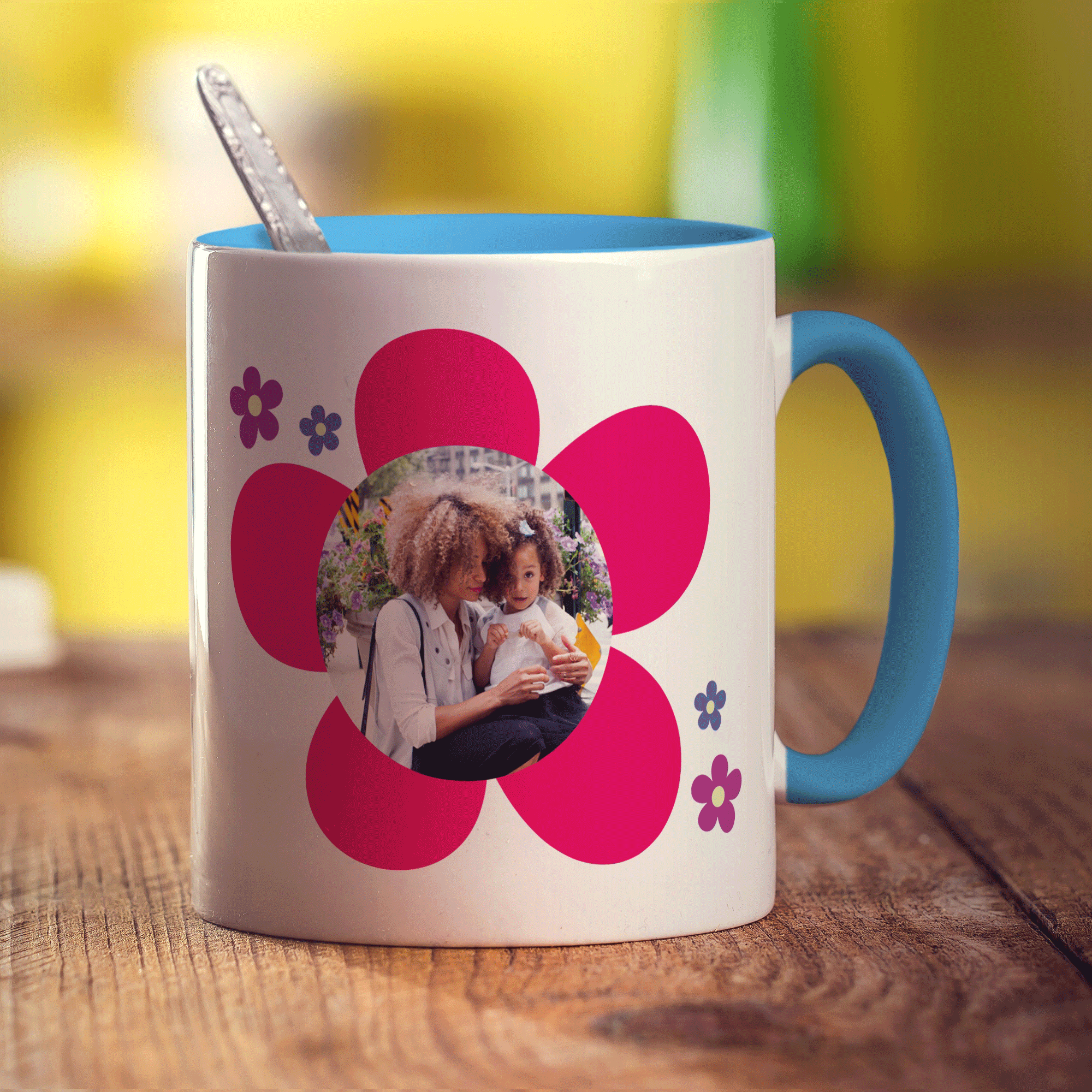 Flower Mummy Photo Mug