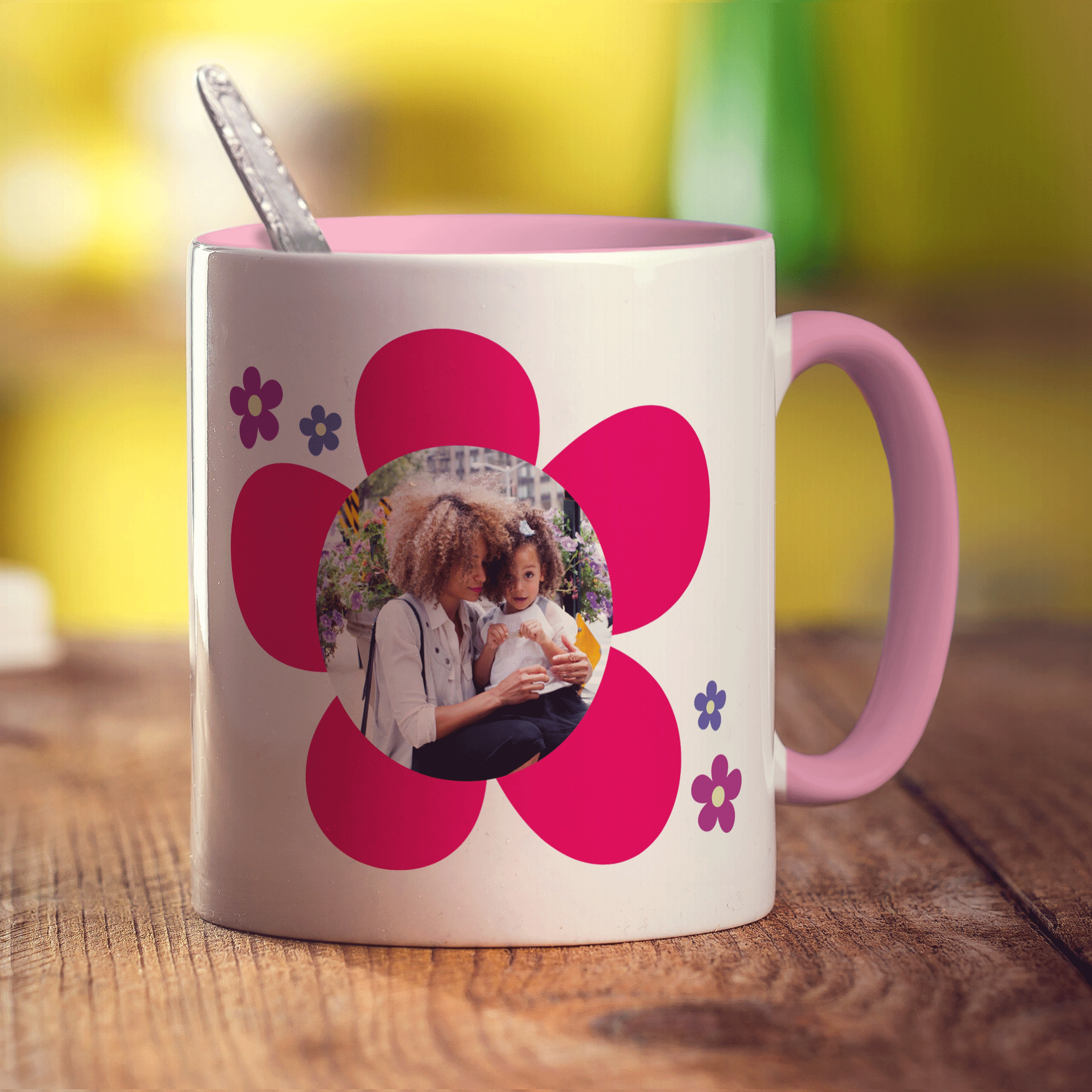 Flower Mummy Photo Mug