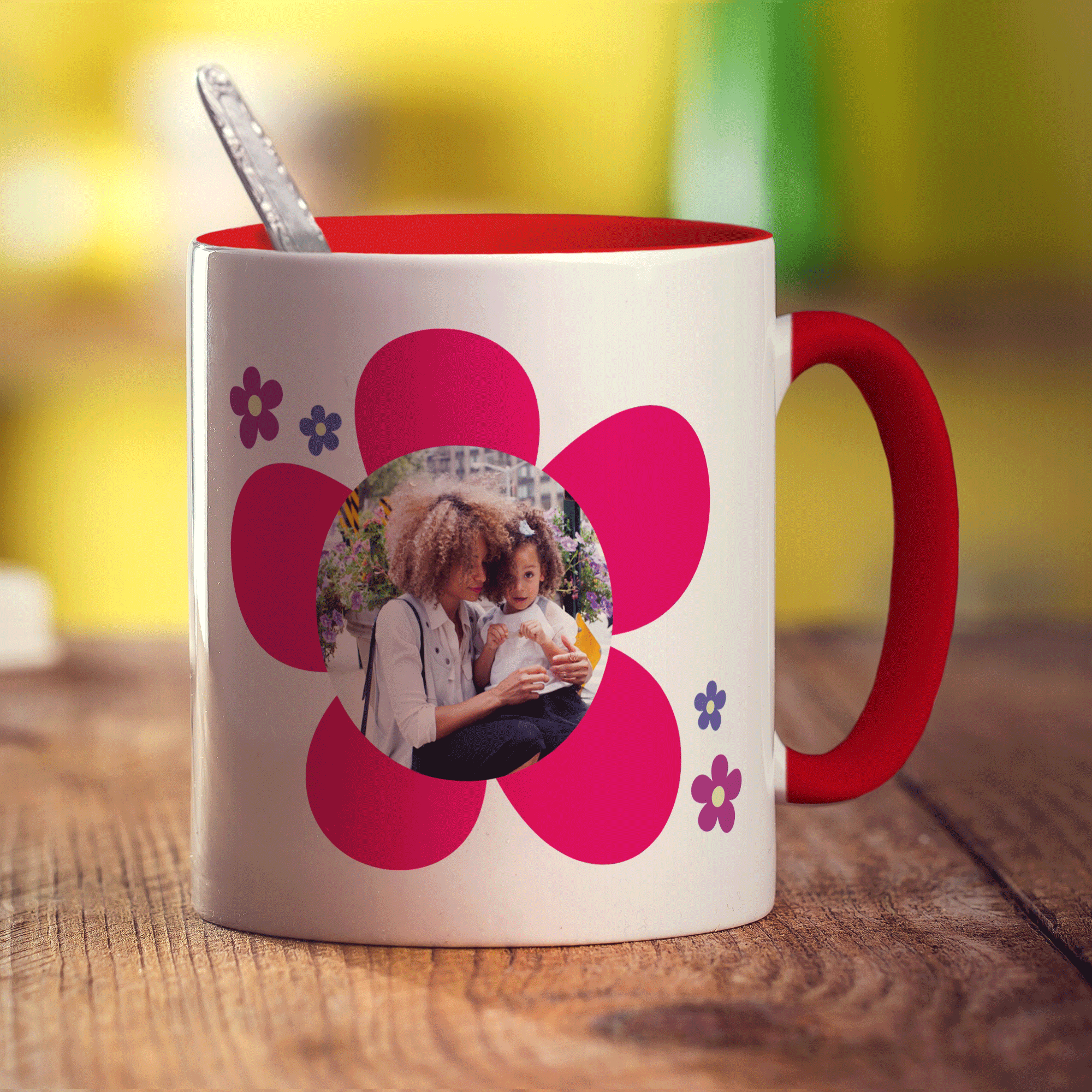 Flower Mummy Photo Mug