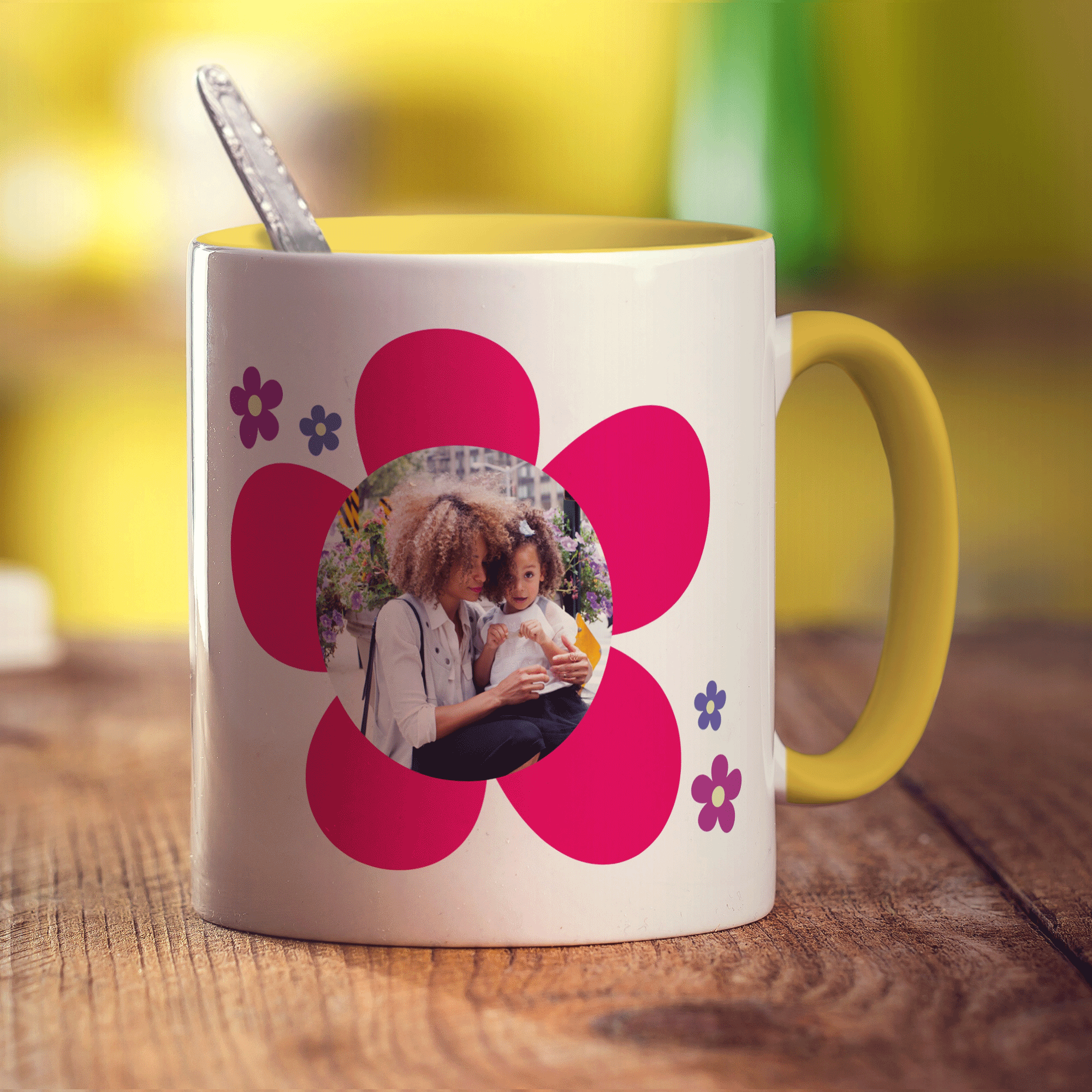 Flower Mummy Photo Mug