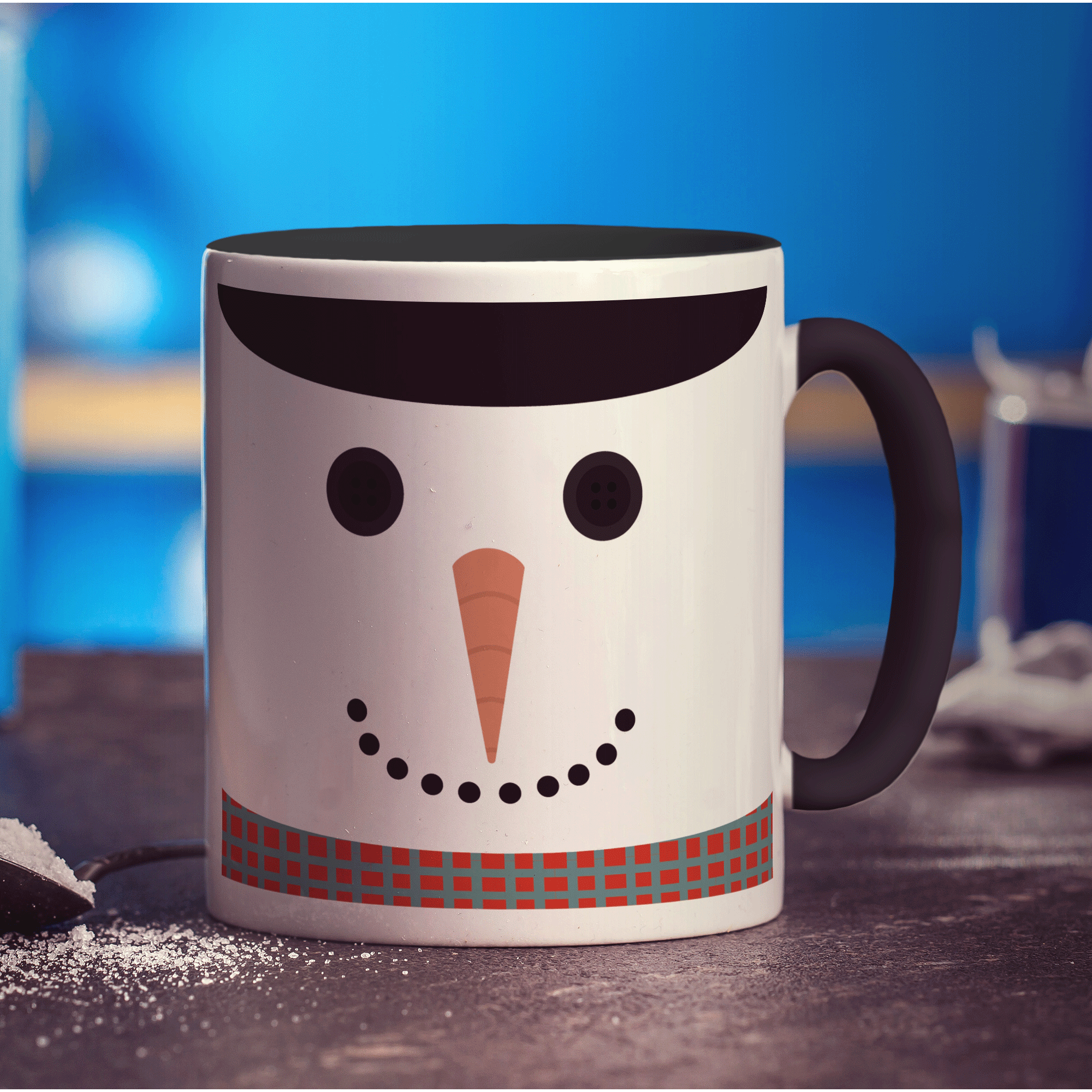 Snowman Name Mug