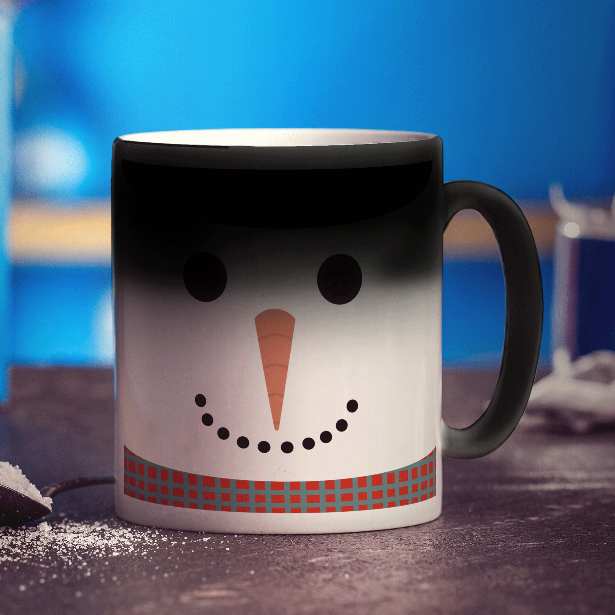 Snowman Name Mug