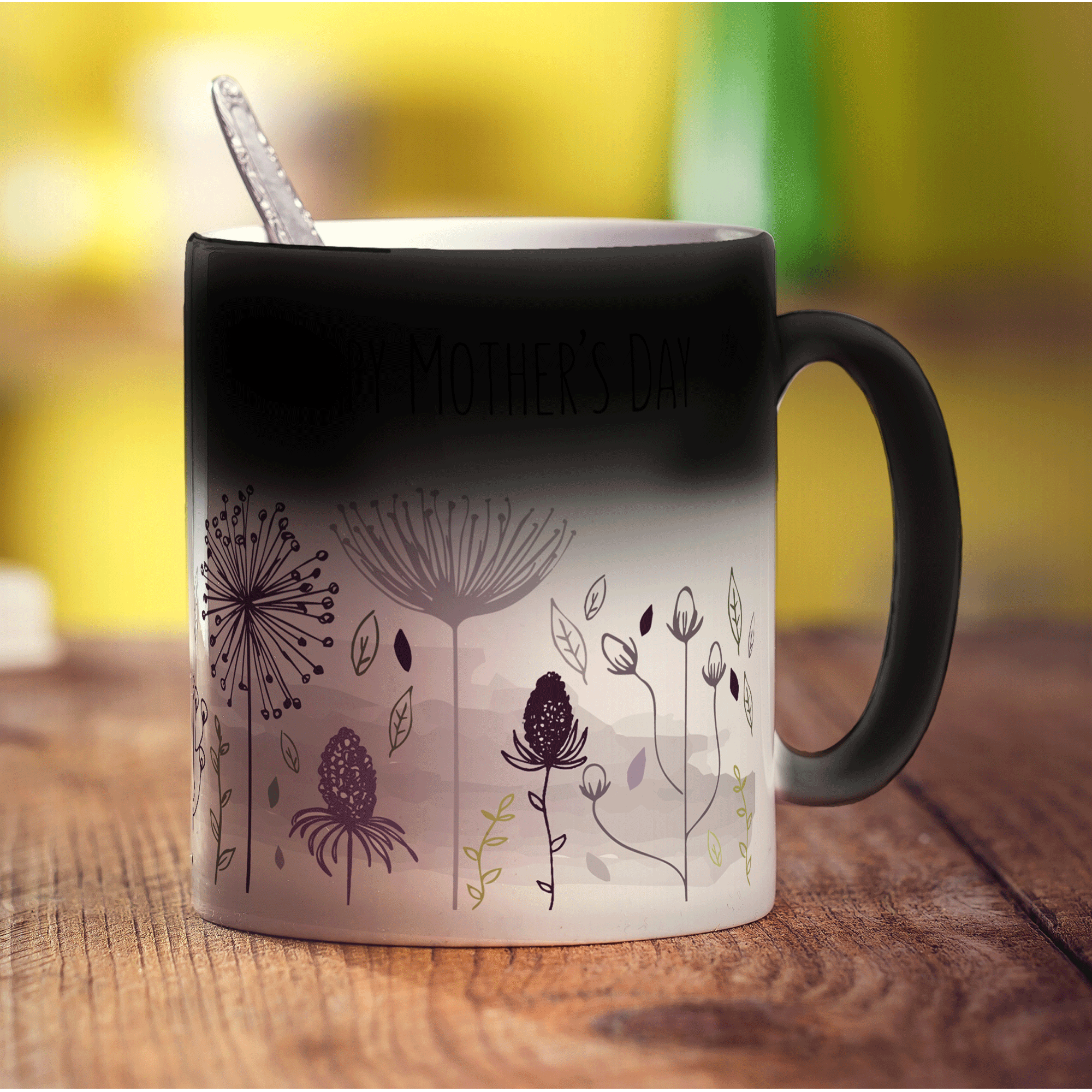 Wild Garden Message Mug