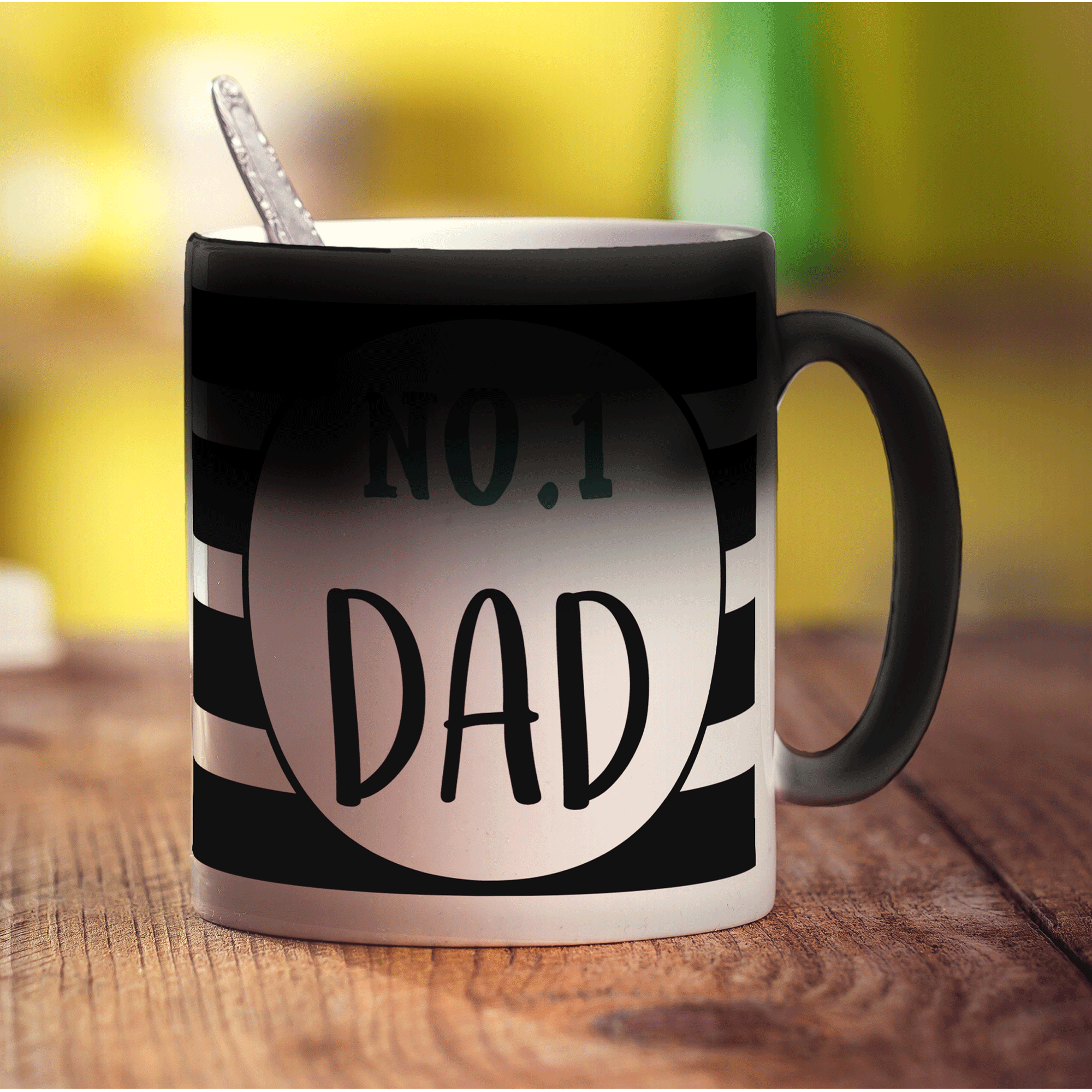 No.1 Dad Message Mug