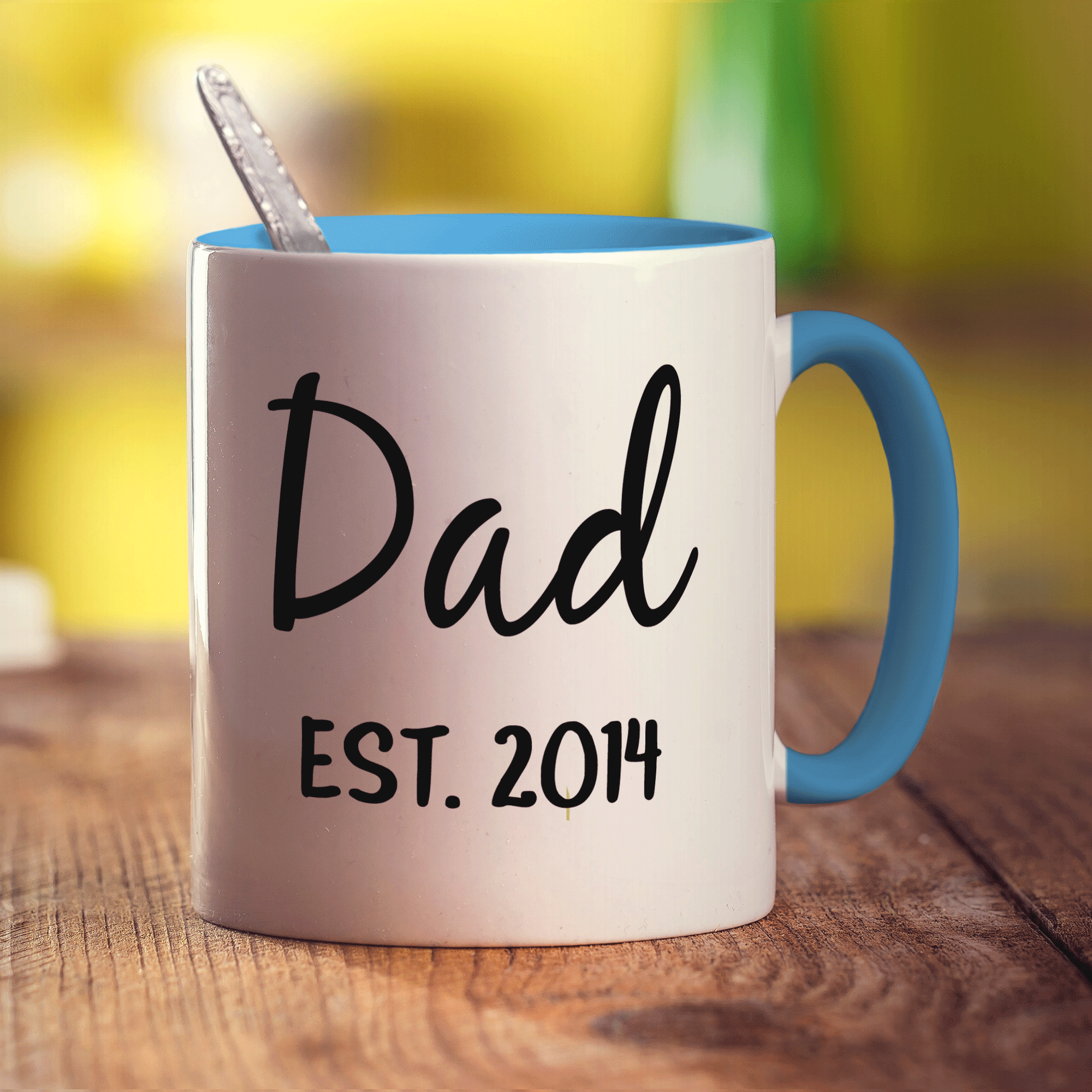 Dad Est Photo Mug