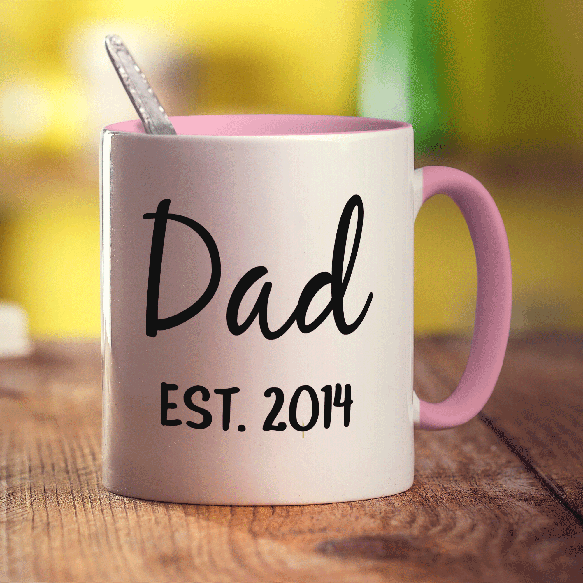 Dad Est Photo Mug