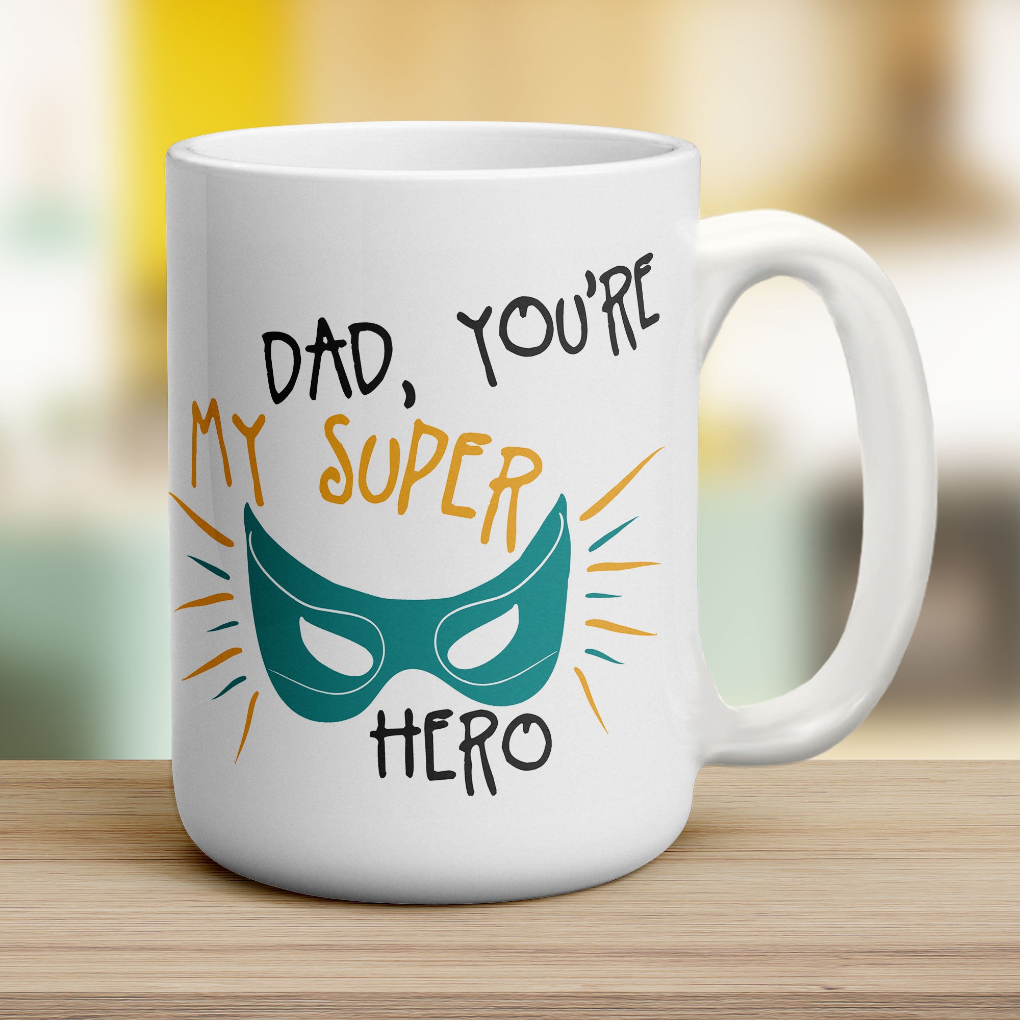 Dad, You're My Superhero Photo Mug
