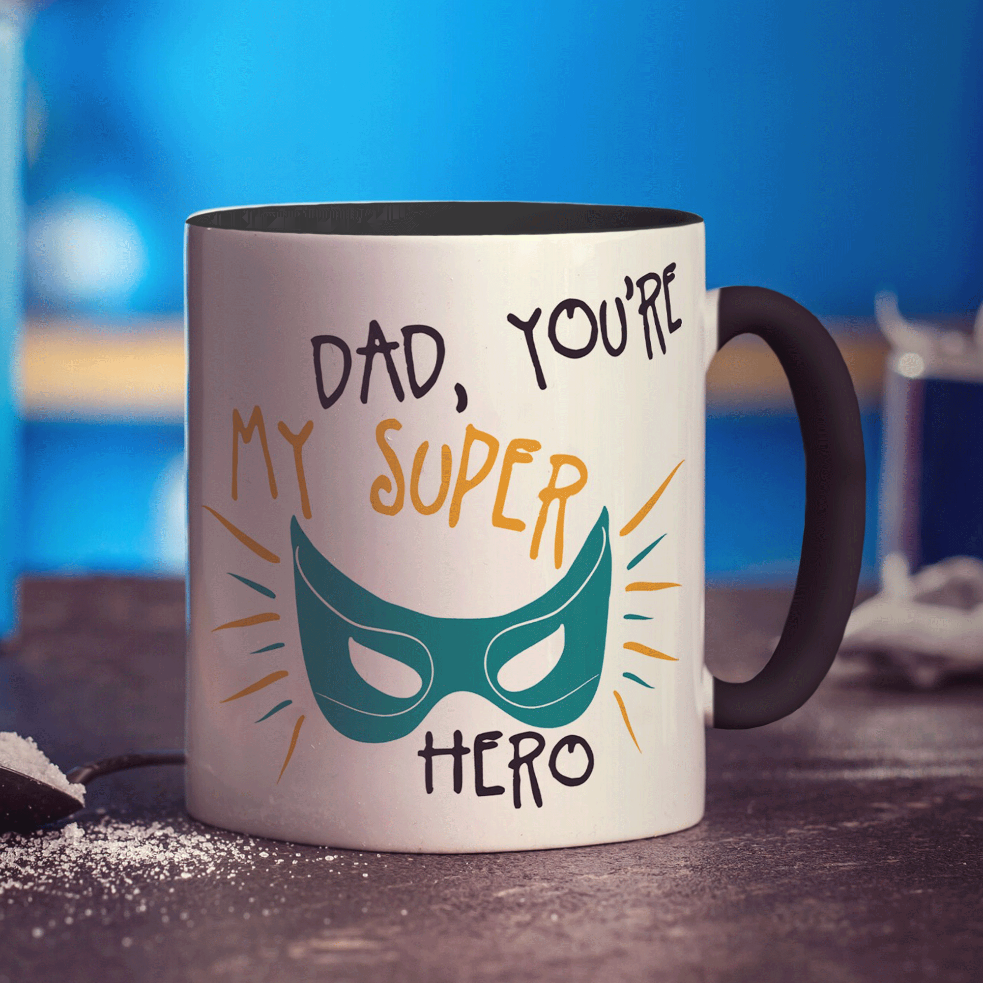 Dad, You're My Superhero Photo Mug