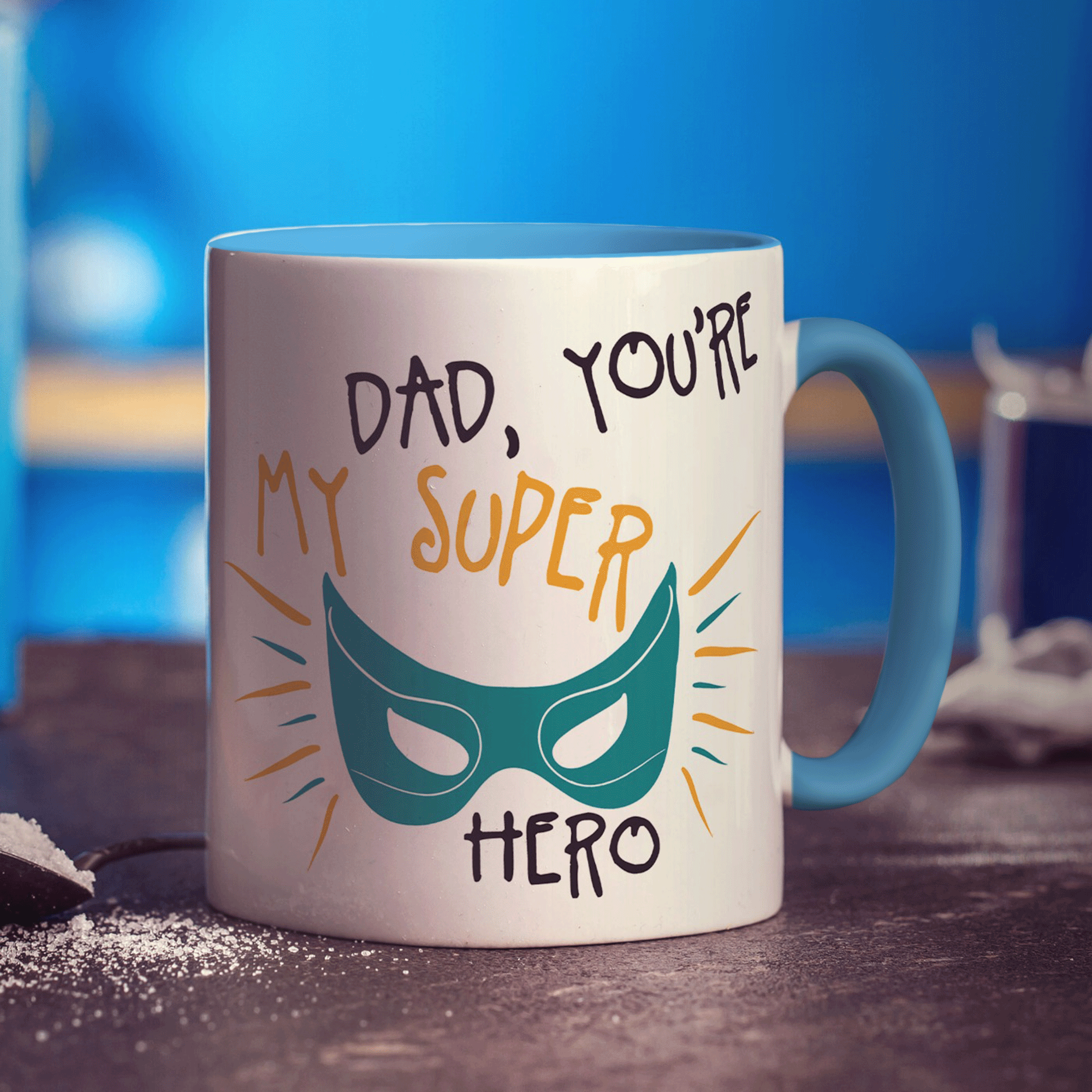 Dad, You're My Superhero Photo Mug
