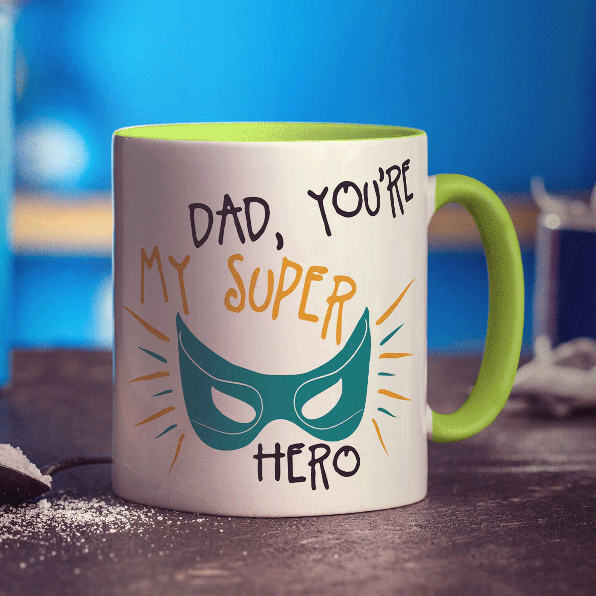 Dad, You're My Superhero Photo Mug