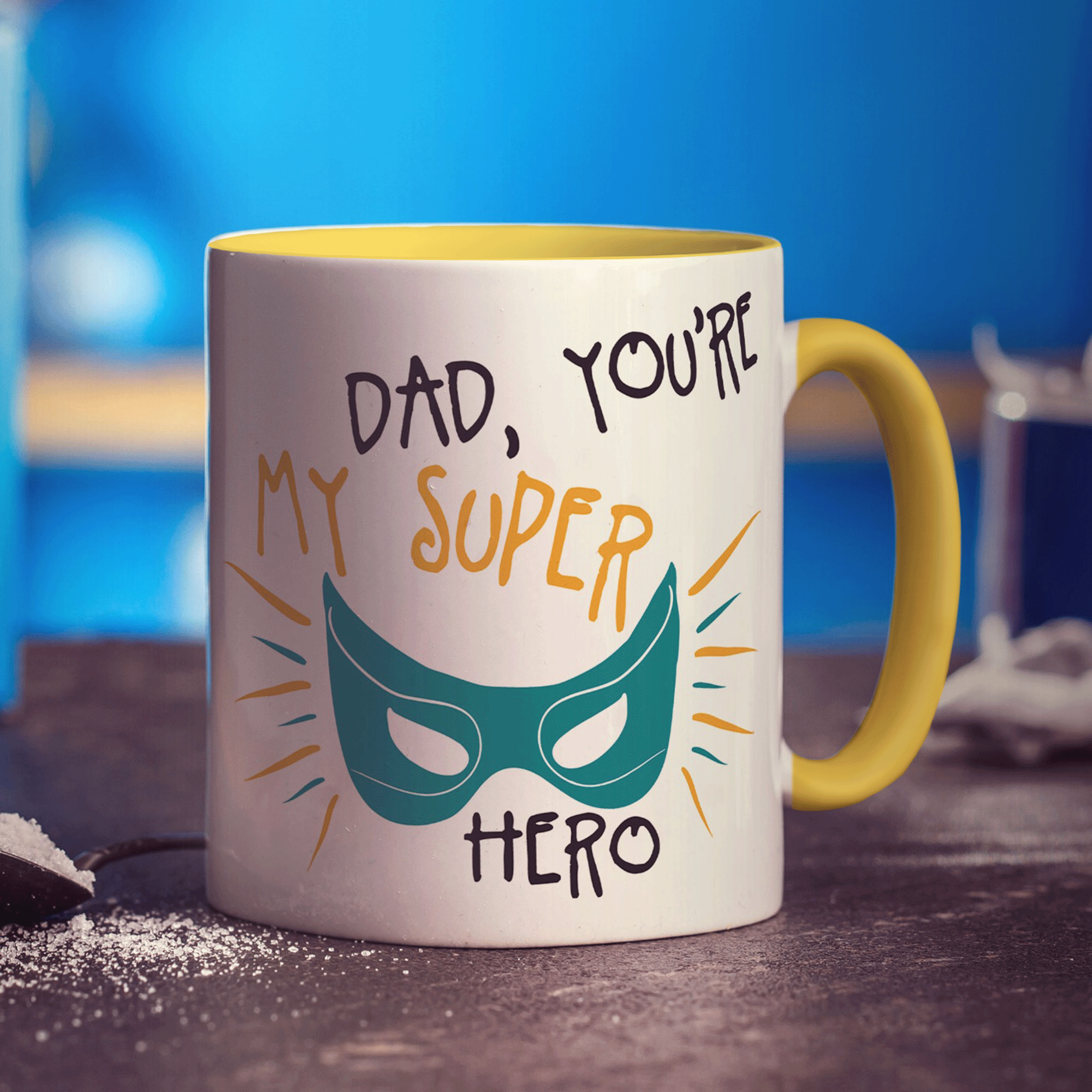 Dad, You're My Superhero Photo Mug