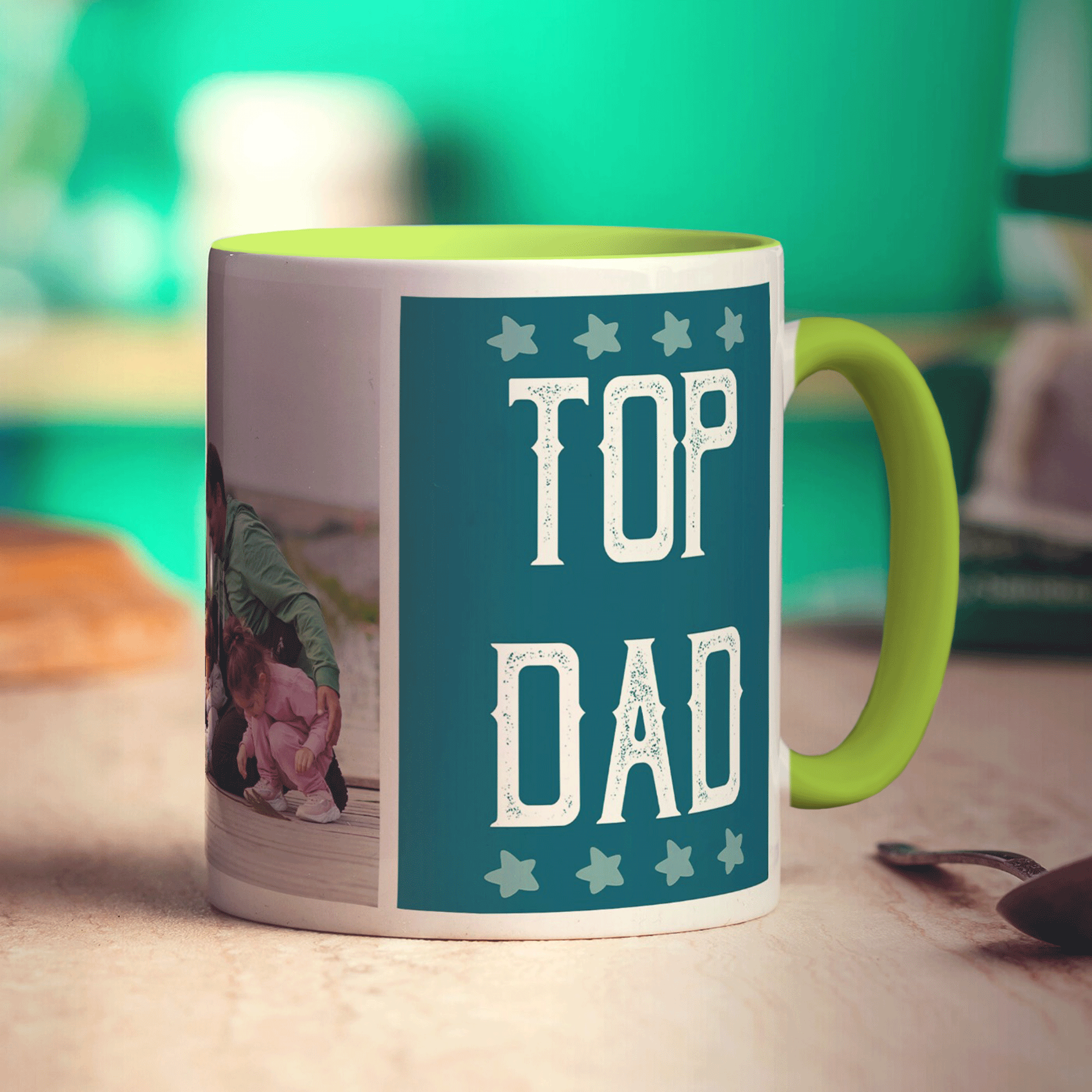 Top Dad Photo Mug
