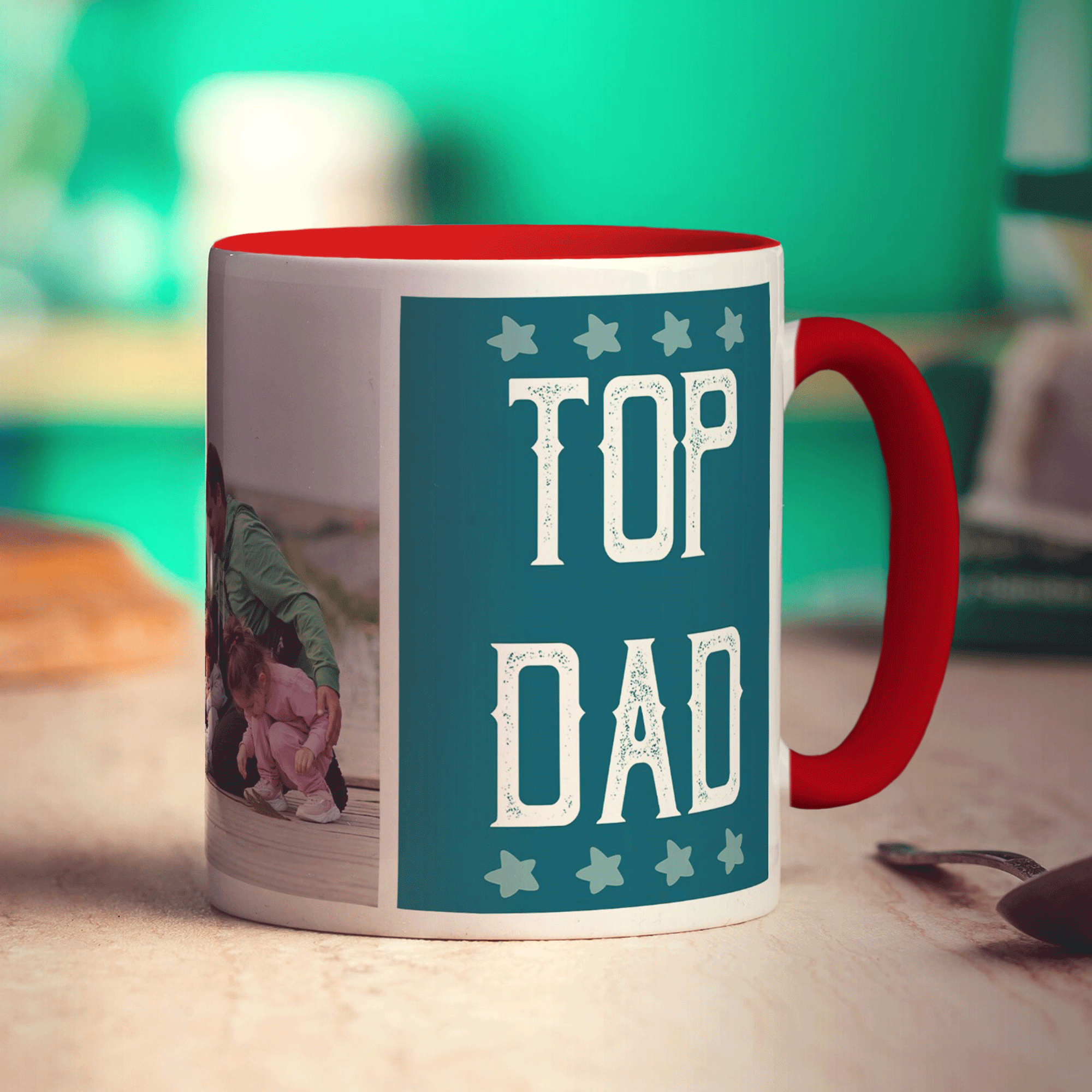 Top Dad Photo Mug