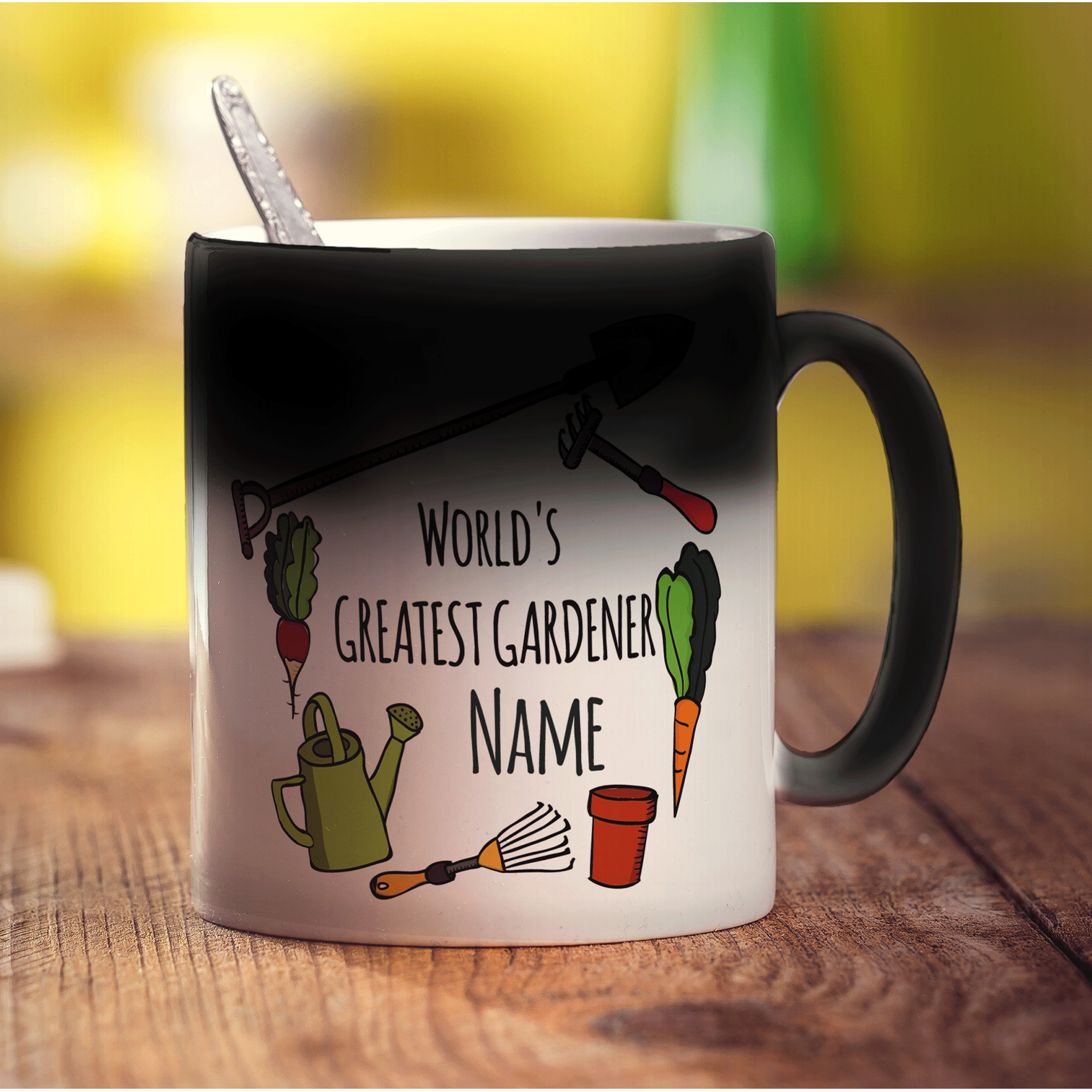 World's Greatest Gardener Name Mug