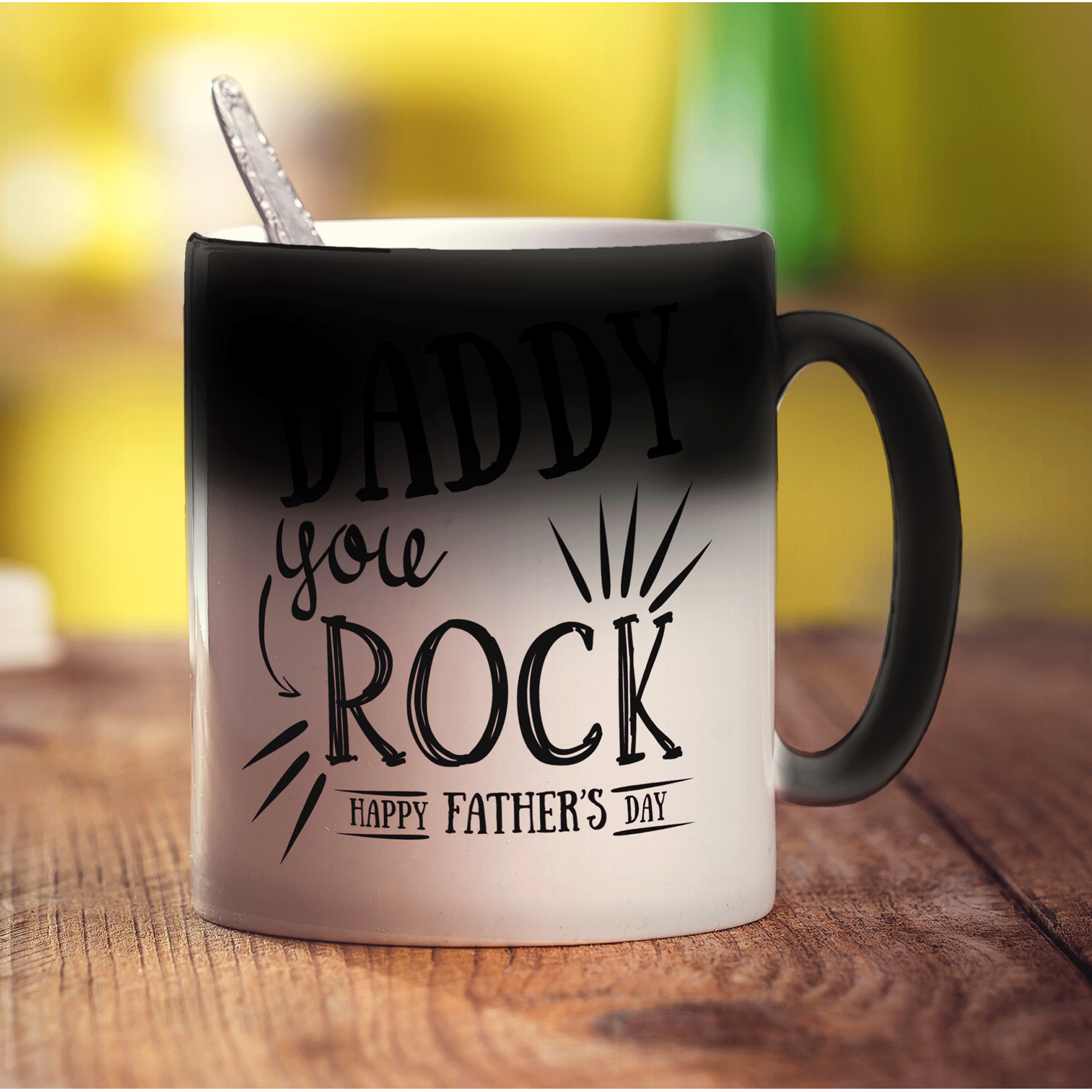Daddy You Rock Photo Mug