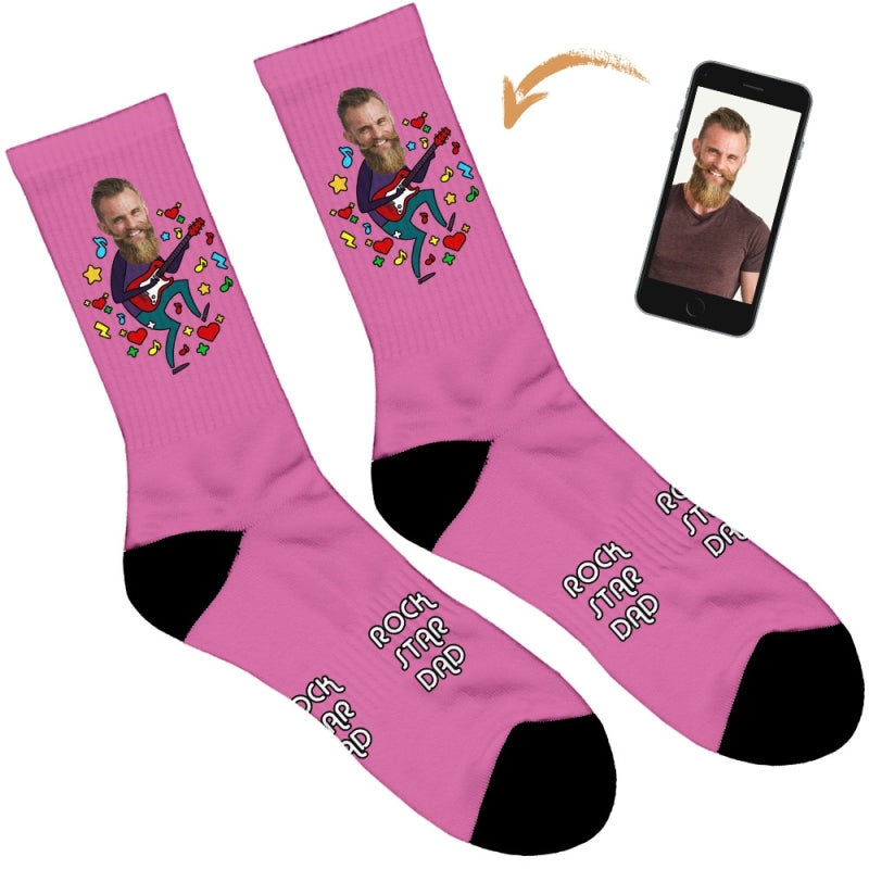 Rock Star Dad Socks