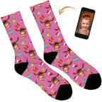 Reindeer Personalised Christmas Socks