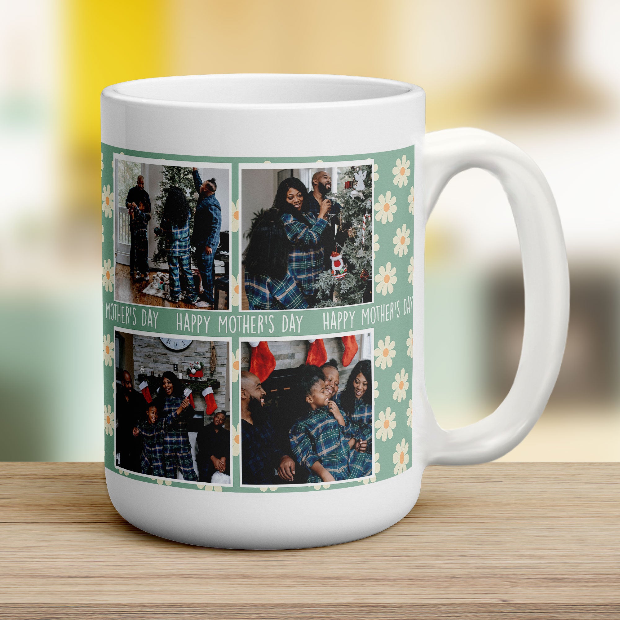 4 Photo Mother's Day Mug