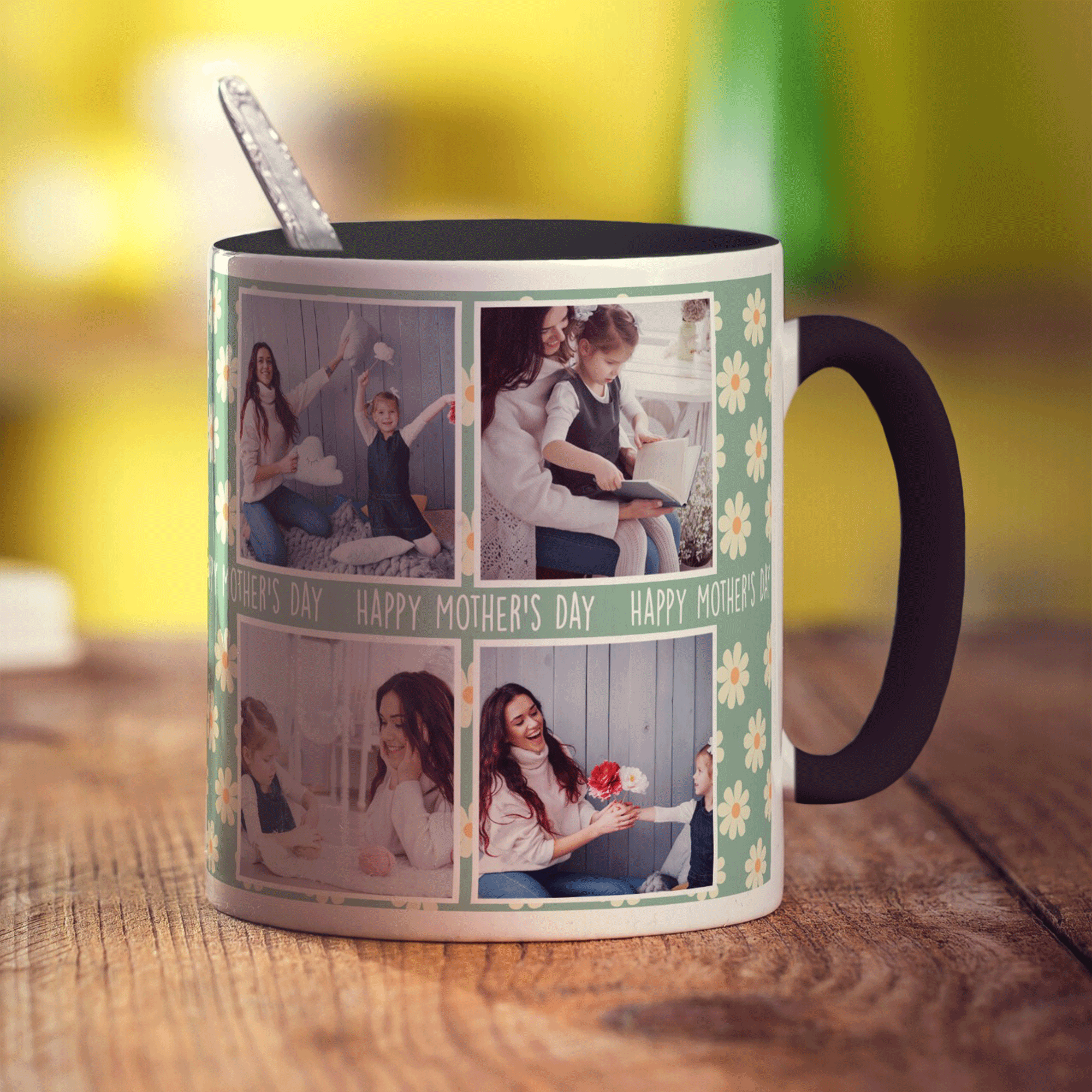 4 Photo Mother's Day Mug